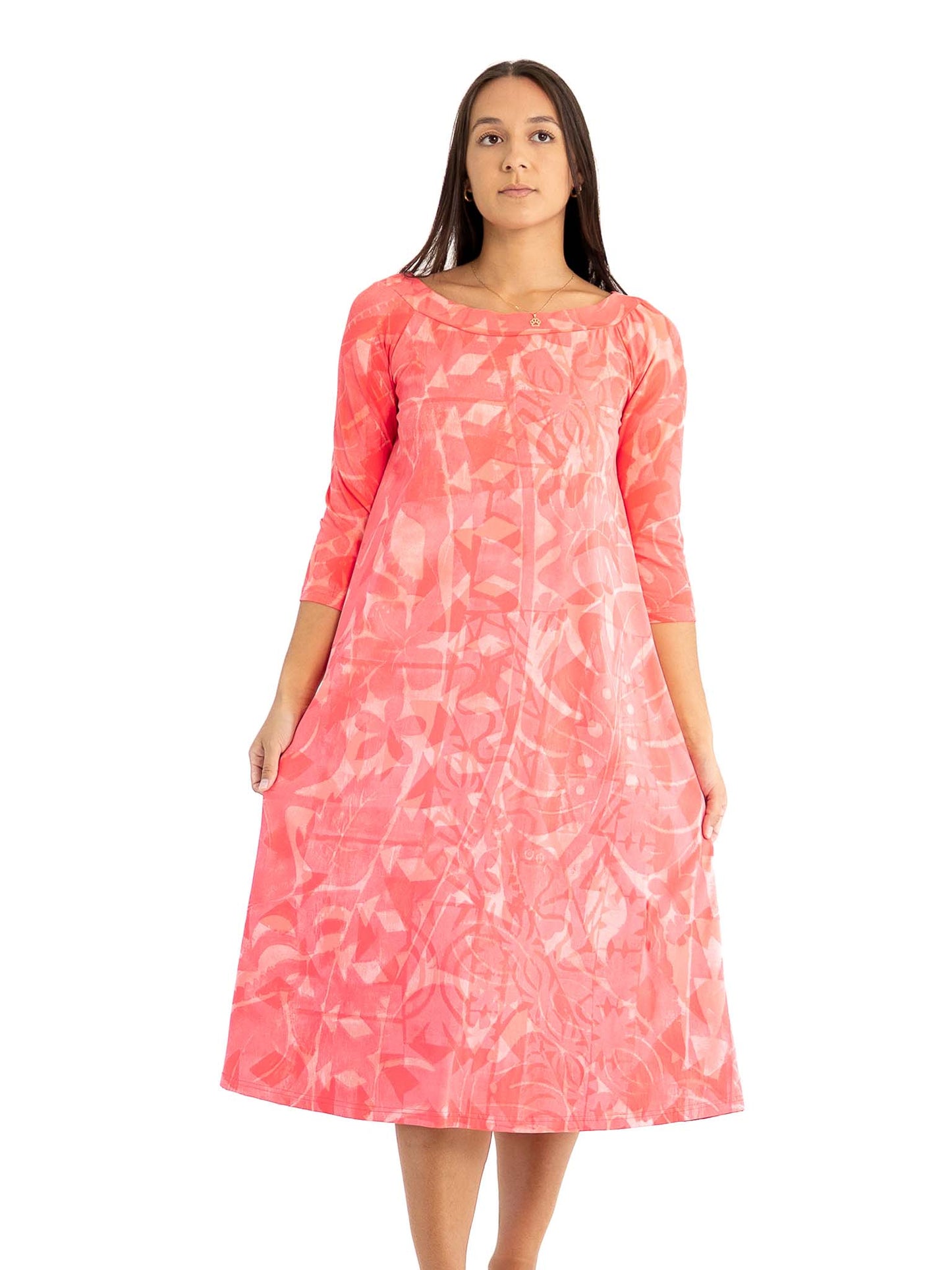 Mareta Dress Midi - Dawn