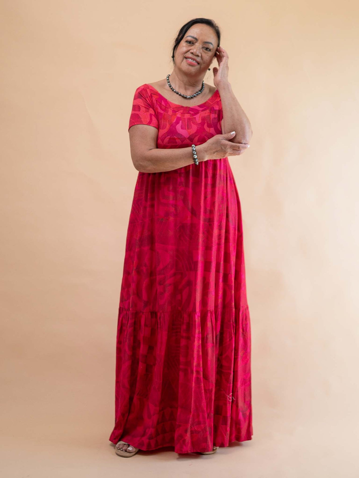 Vaine Dress -  Dark Cerise