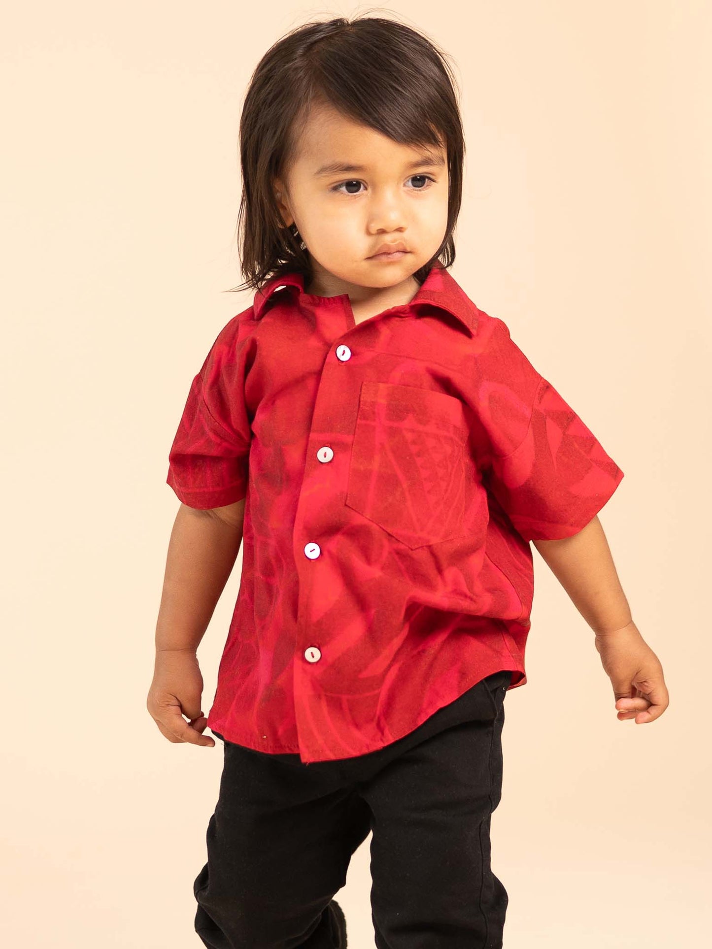Tumu Shirt - Dark Cerise