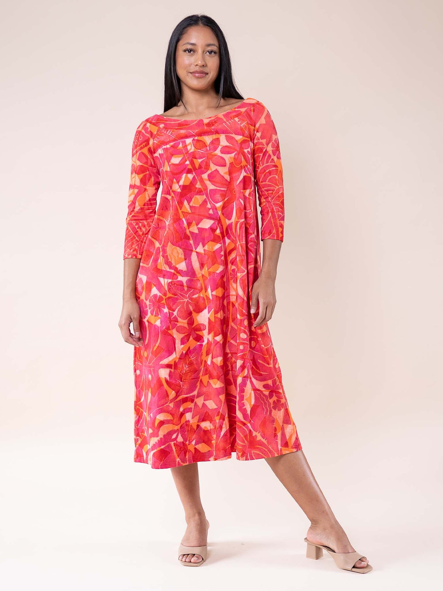 Mareta Dress - Flamboyant