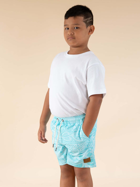 Little Avaiki Shorts - Teal