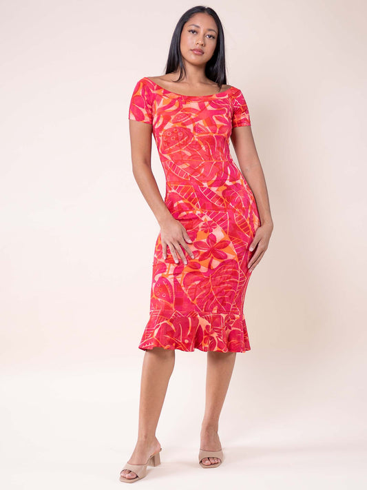 Ana Dress - Flamboyant