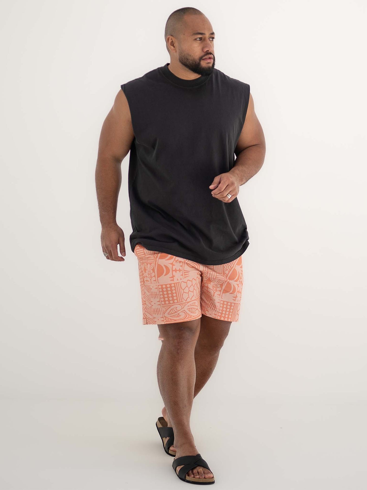 Avaiki Shorts - Salmon