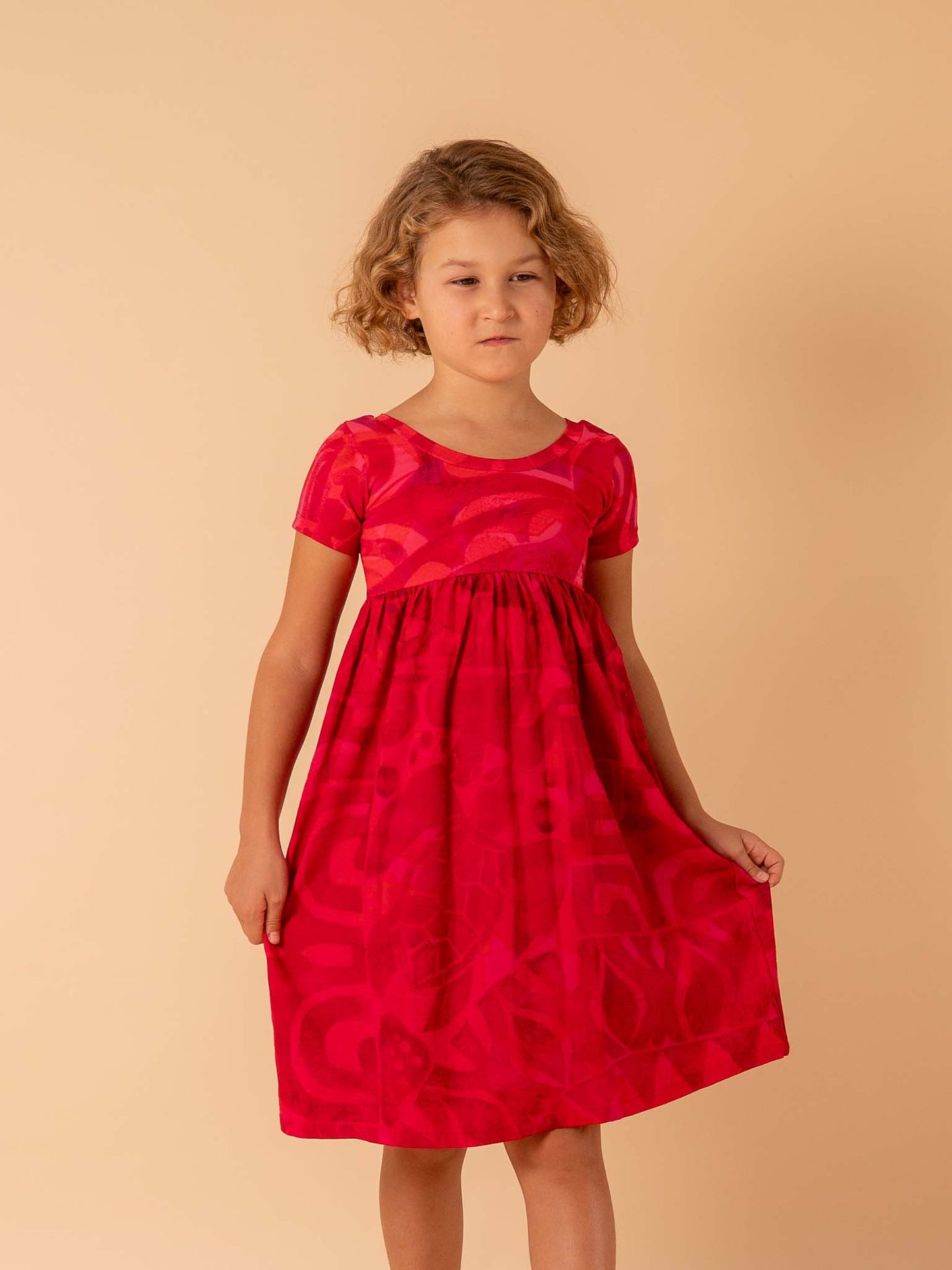 Tipani Dress -  Dark Cerise