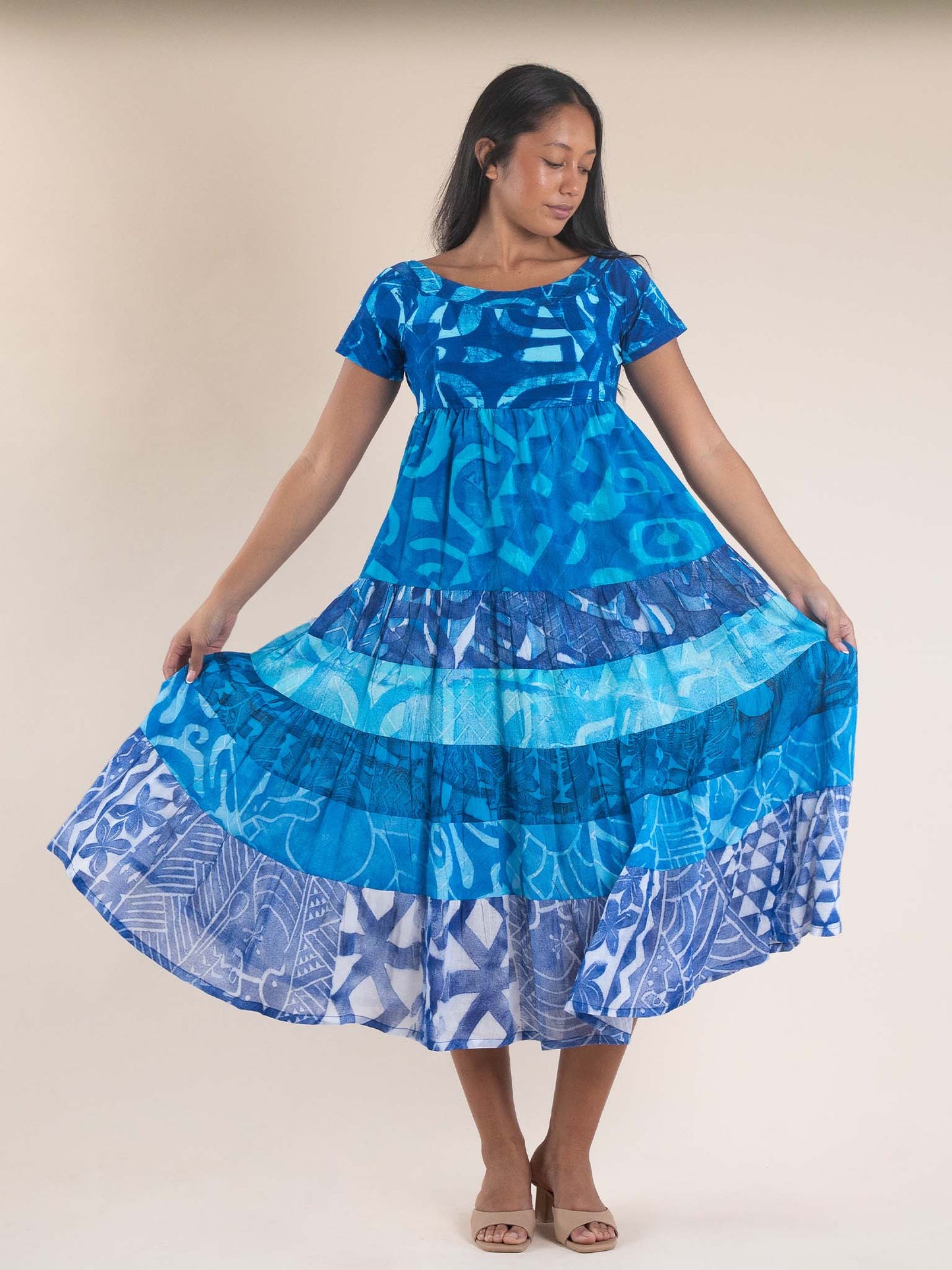 Tiare Dress - Cobalt