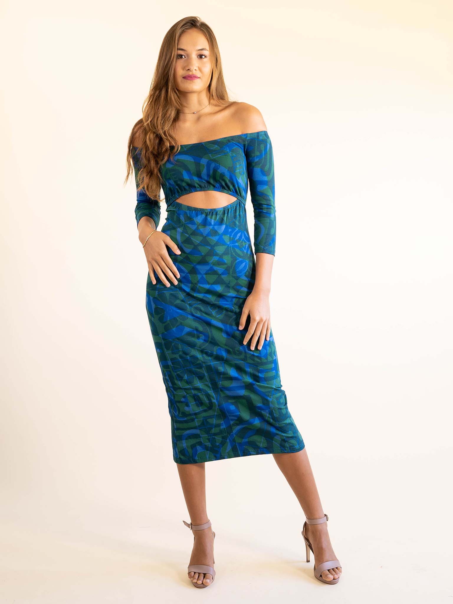 Tarita Dress - Dark Blue Jay – Tav Ltd