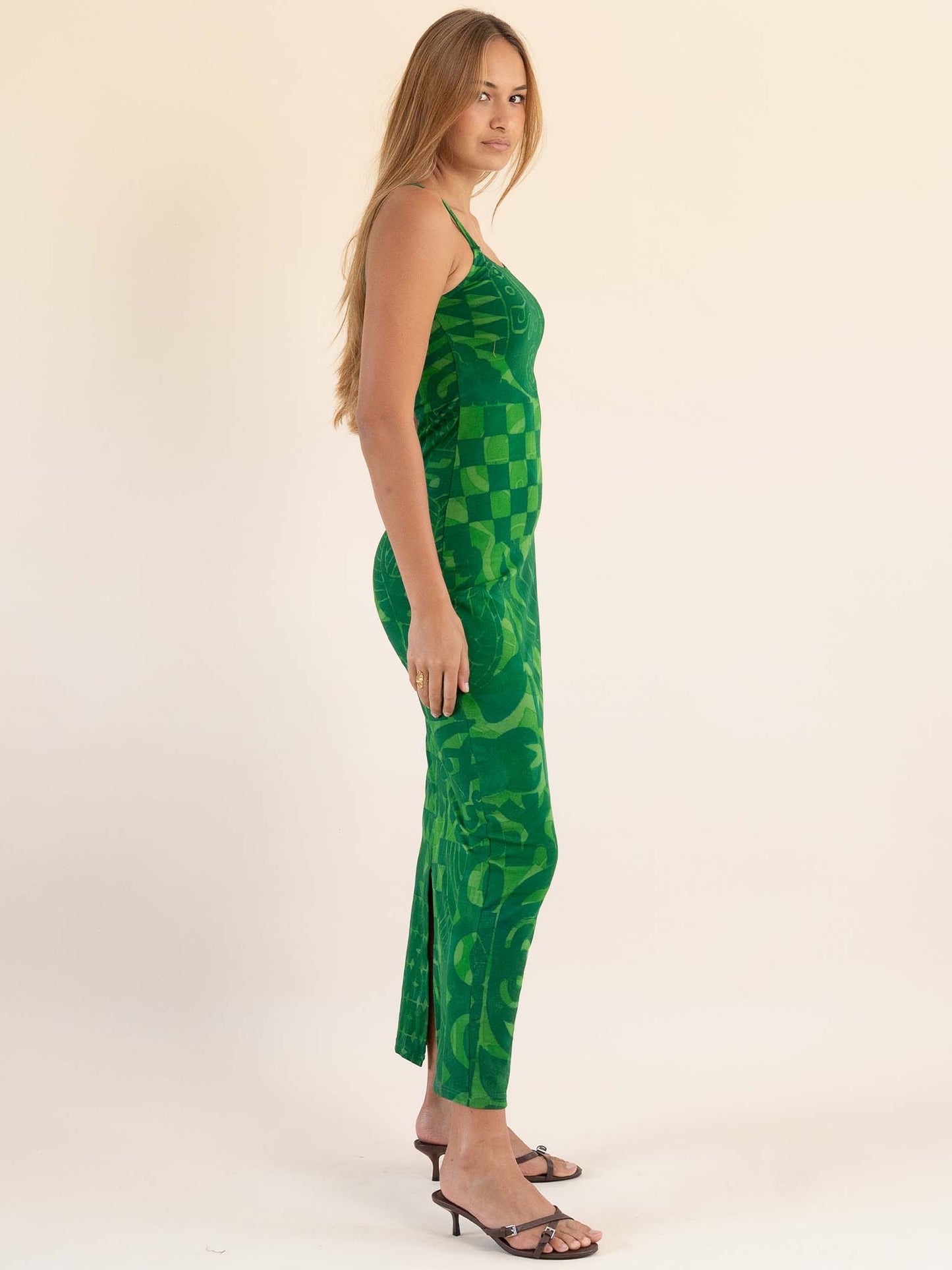 Moana Dress Long - Forest