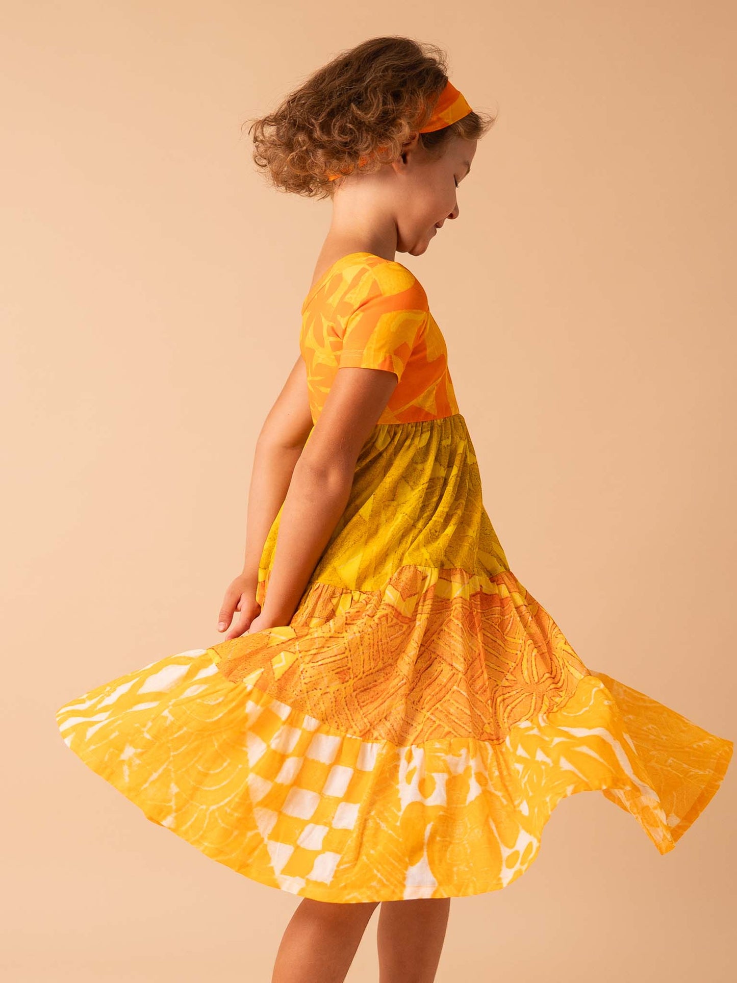 Taina Dress - Saffron