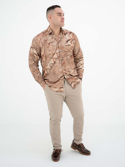 Koloa Shirt - Dark Sandstone