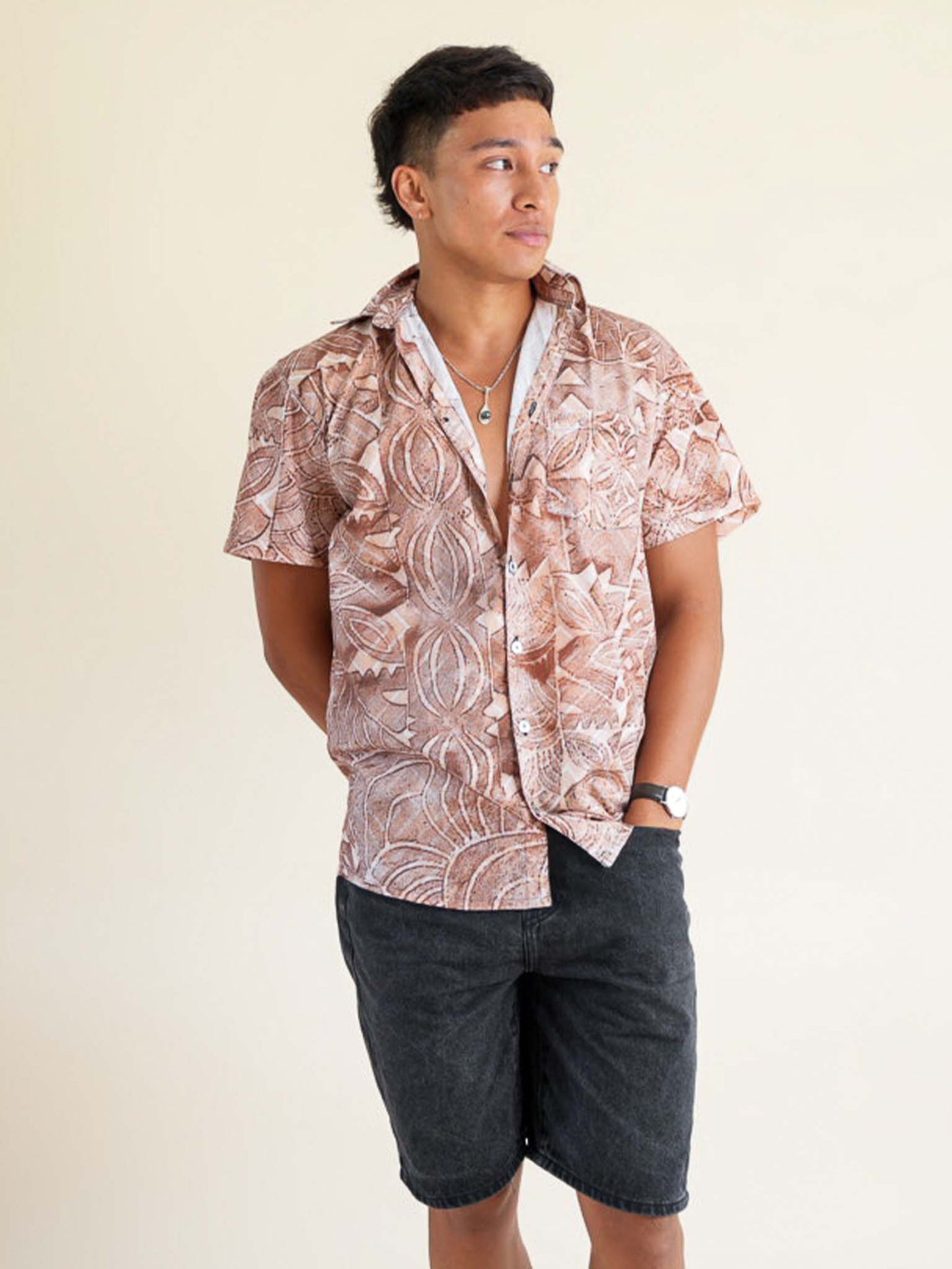 Taputu Shirt - Pandanus