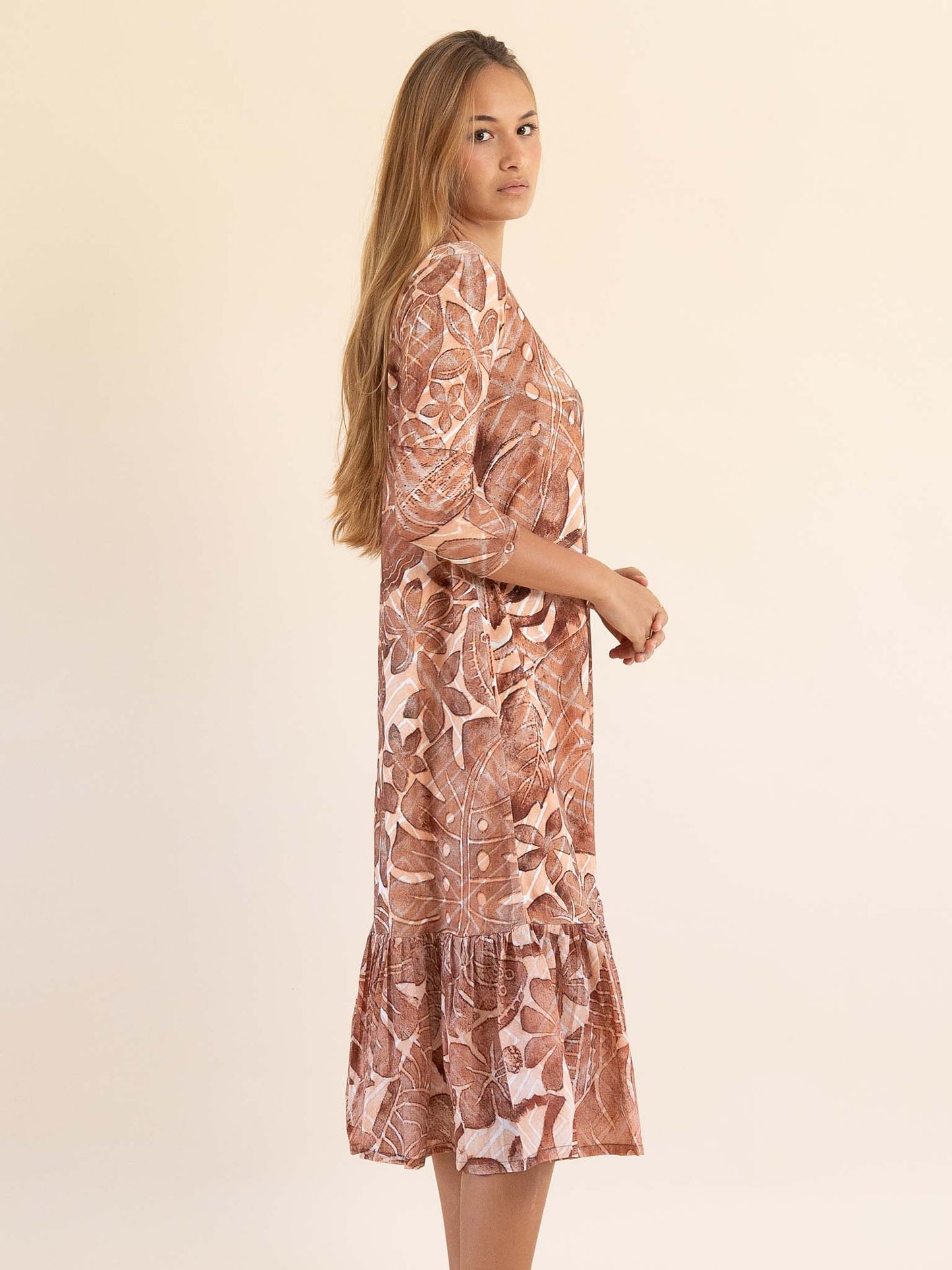 Hinanui Dress - Pandanus