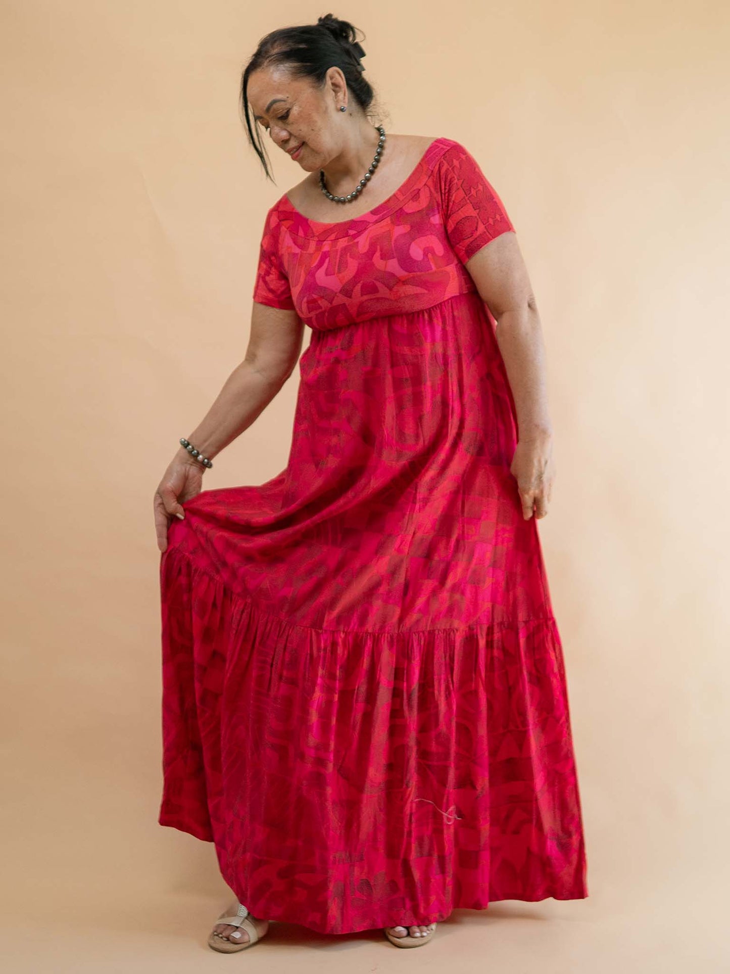 Vaine Dress -  Dark Cerise