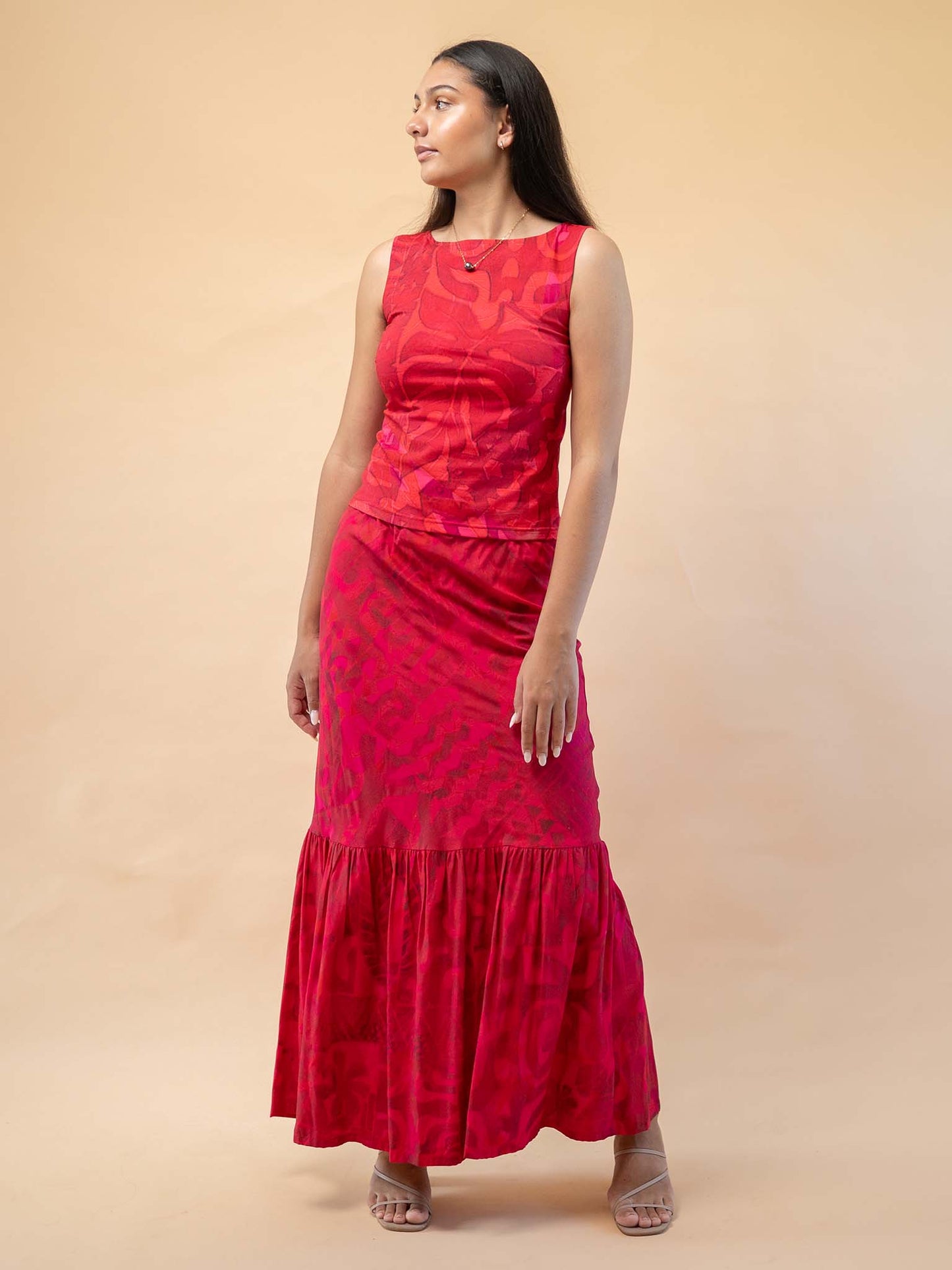 Poeana Top -  Dark Cerise