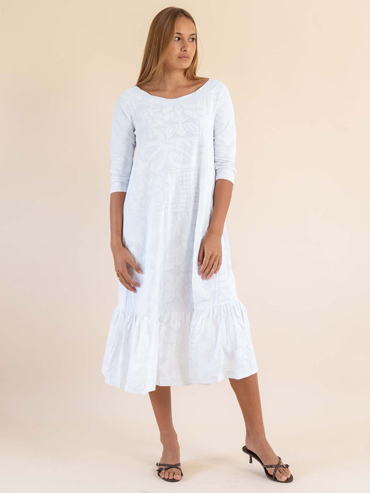Hinanui Dress - Gardenia