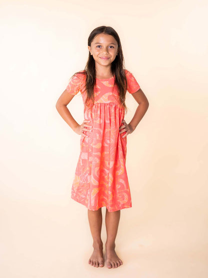 Tipani Dress - Apricot
