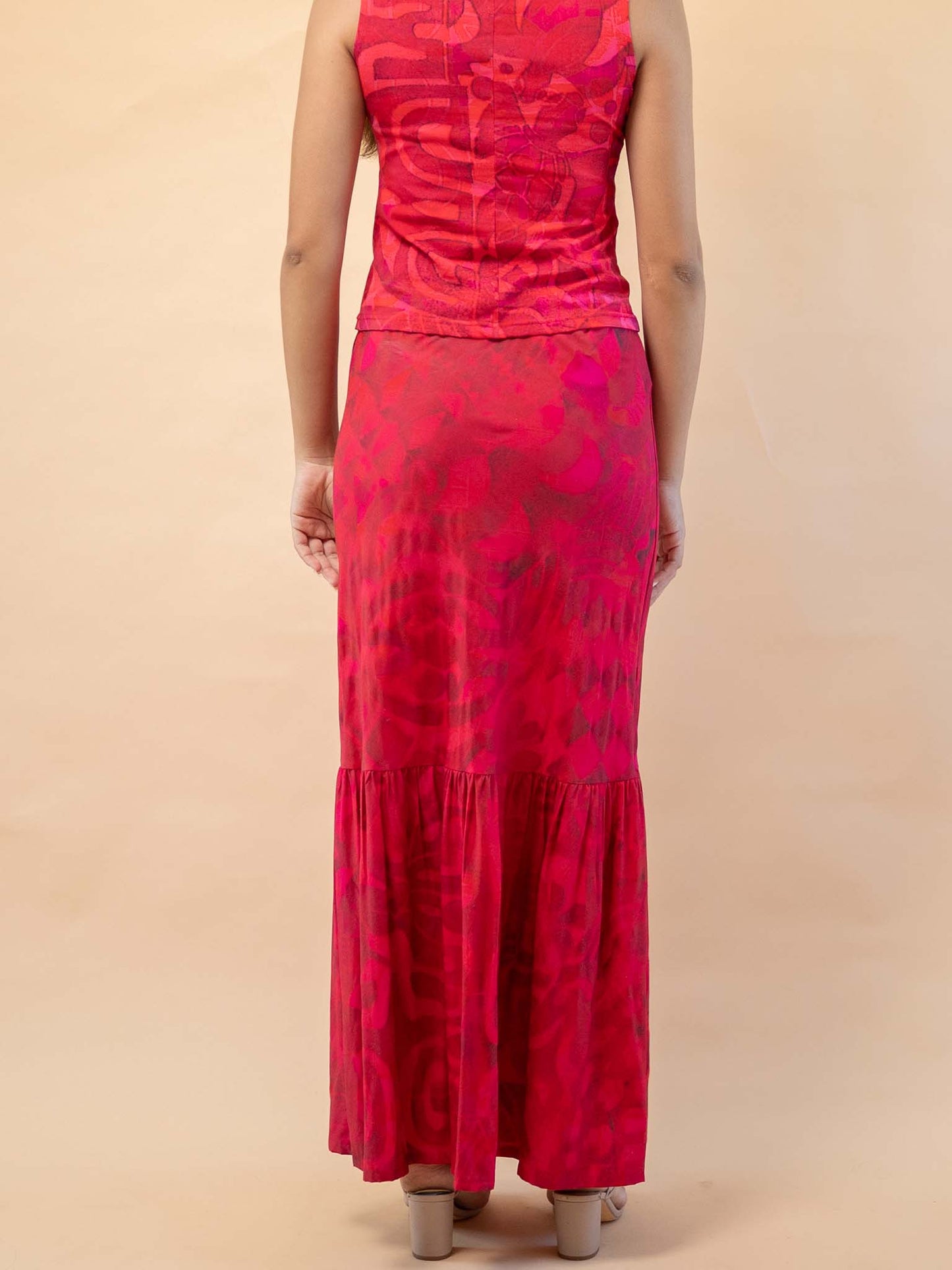 Pualani Skirt -  Dark Cerise