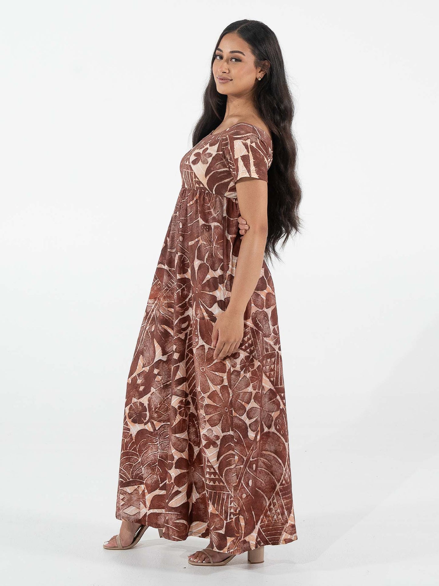 Tarani Dress Long - Mocha