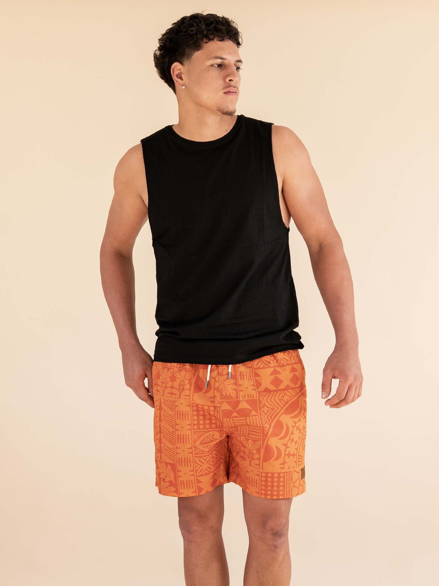 Avaiki Shorts - Rust