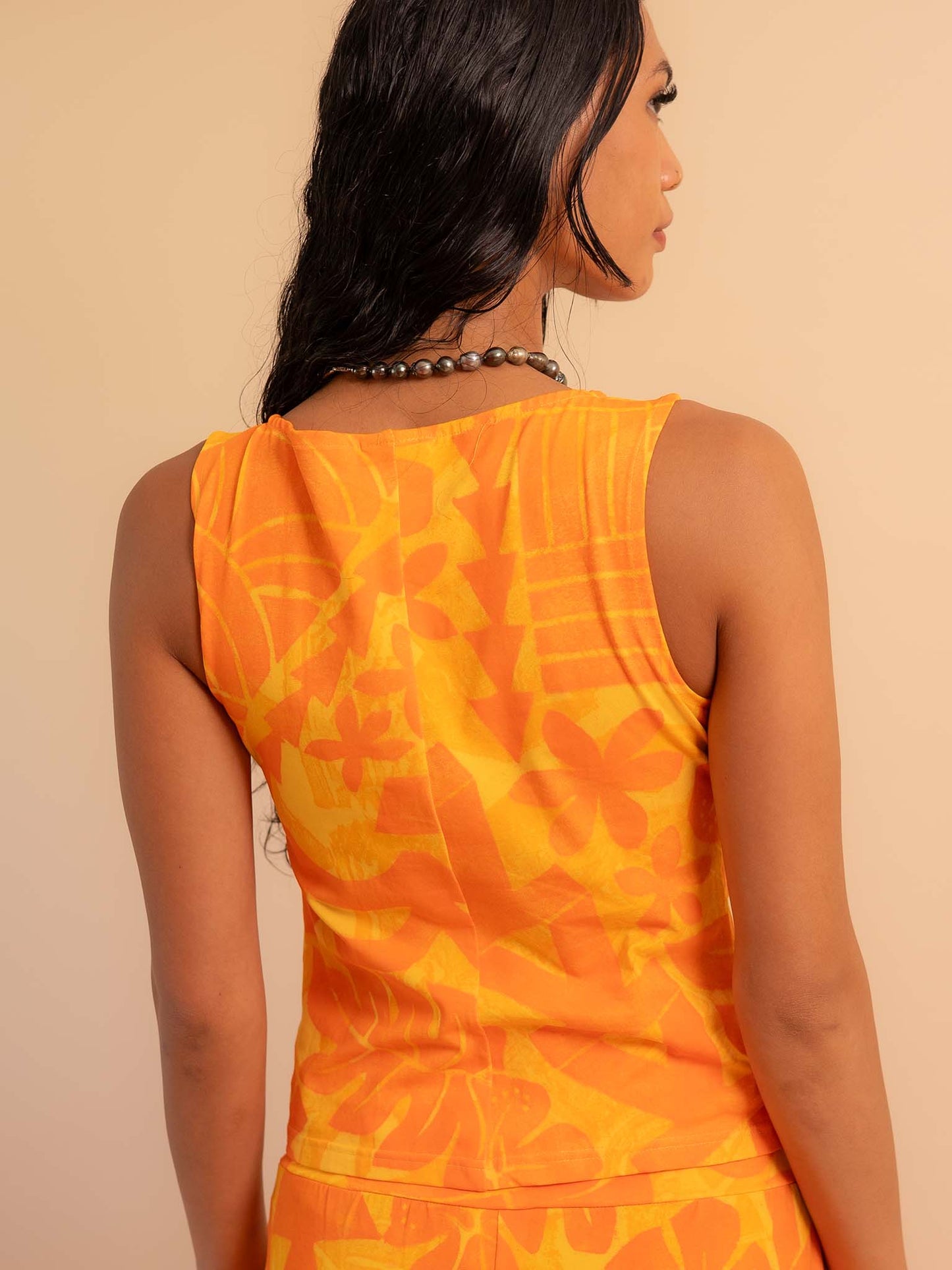 Poeana Top - Saffron