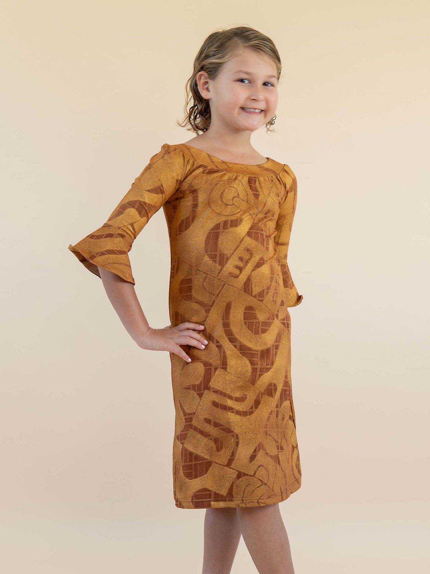Kaute Dress - Bronze