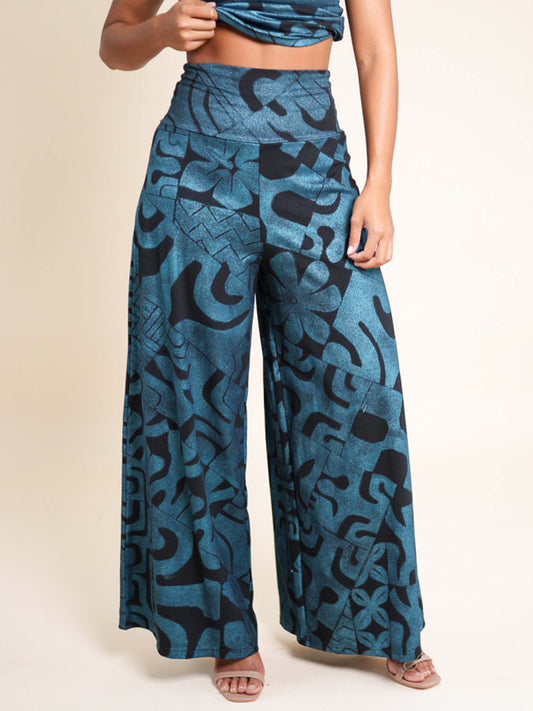 Lydia Pants - Turquoise Pearl