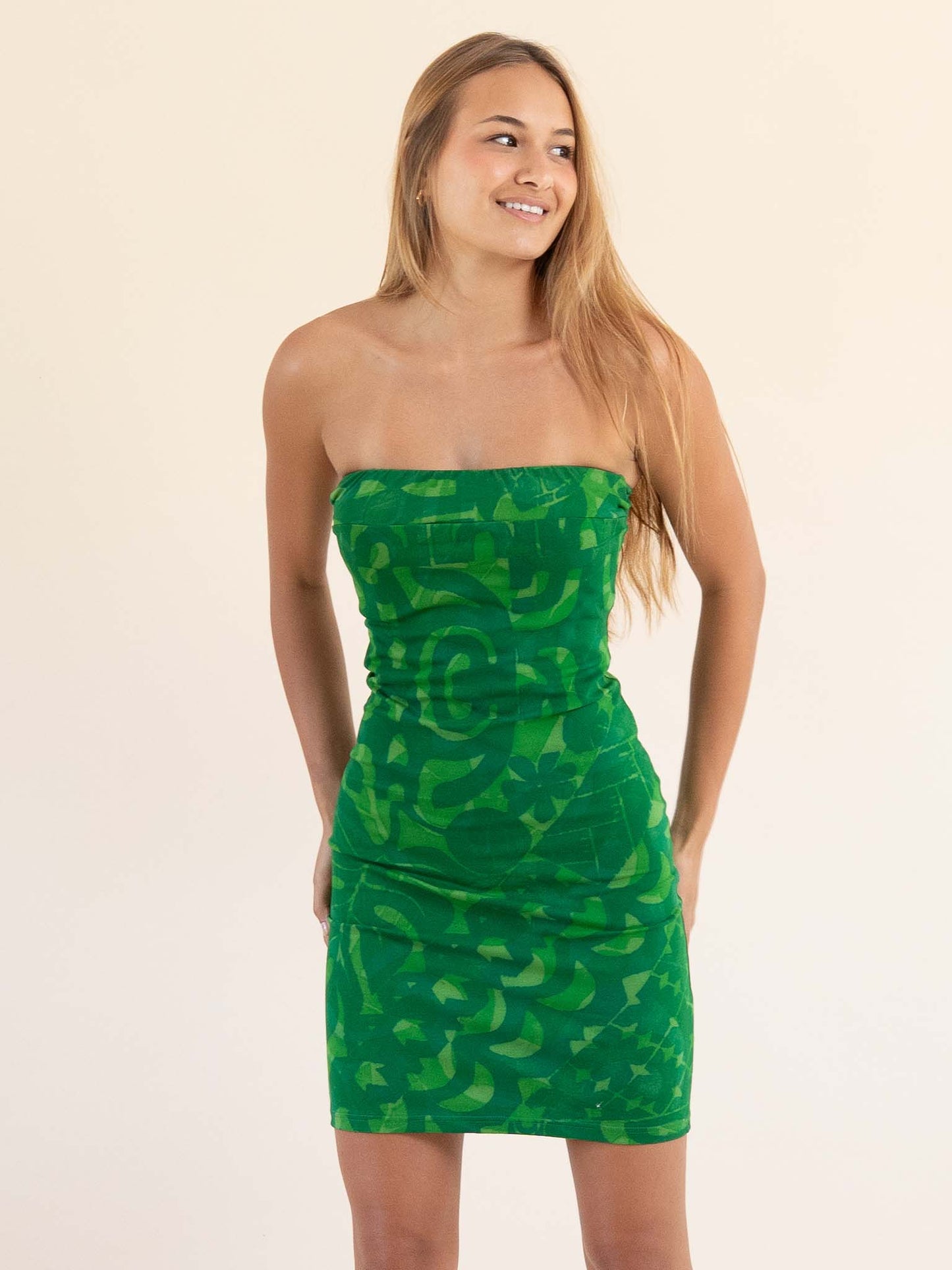 Mina Mini Dress - Forest