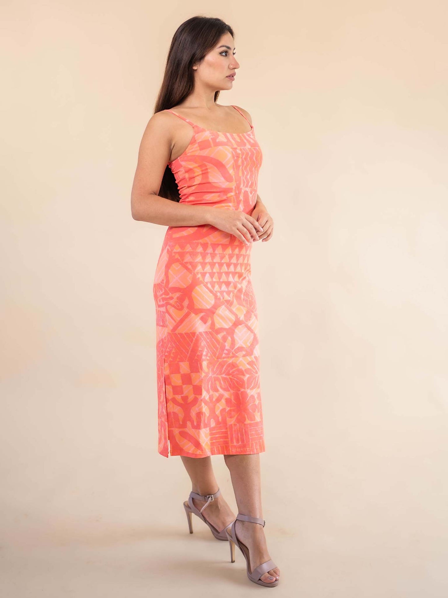 Moana Dress - Apricot