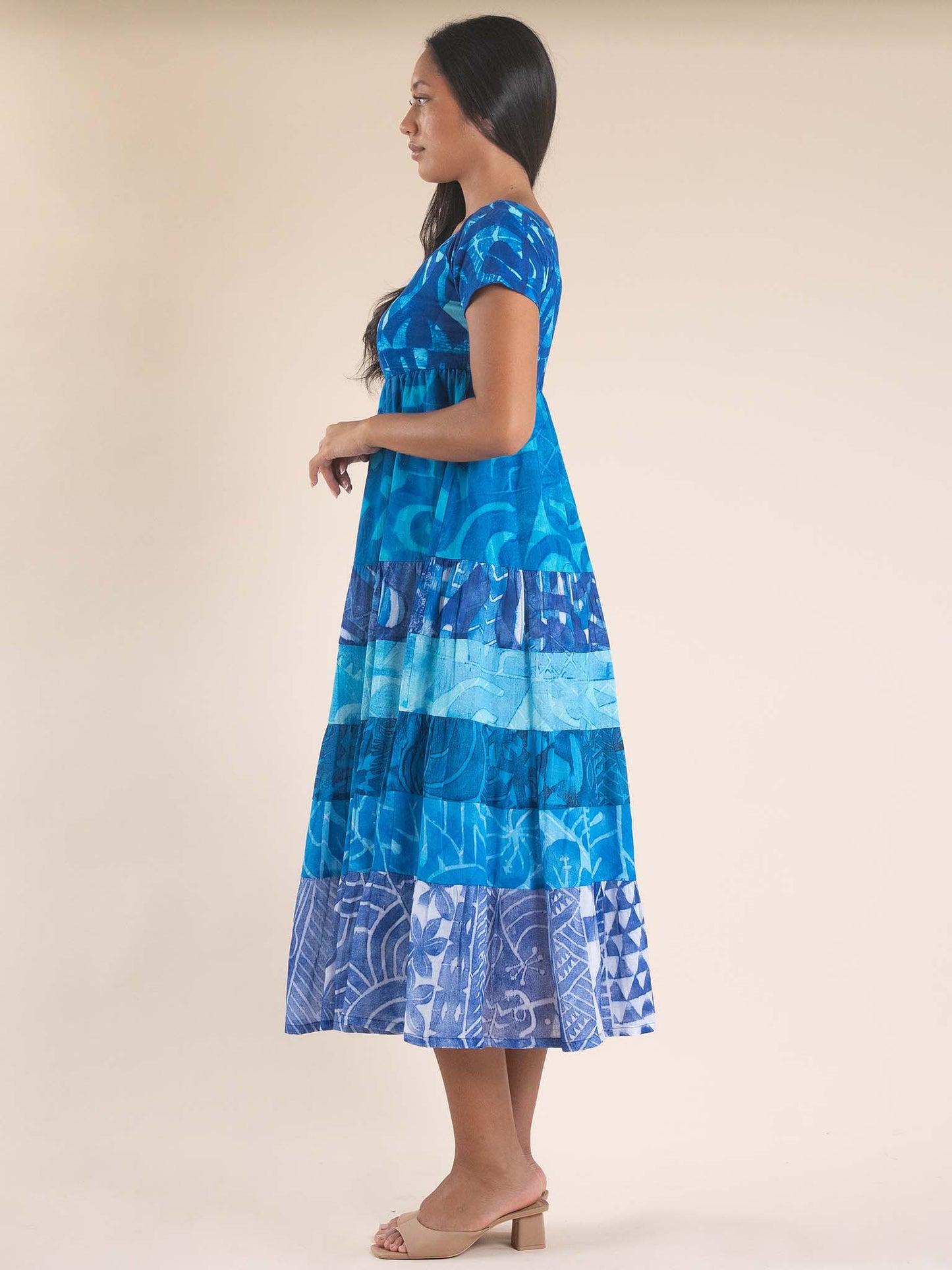 Tiare Dress - Cobalt