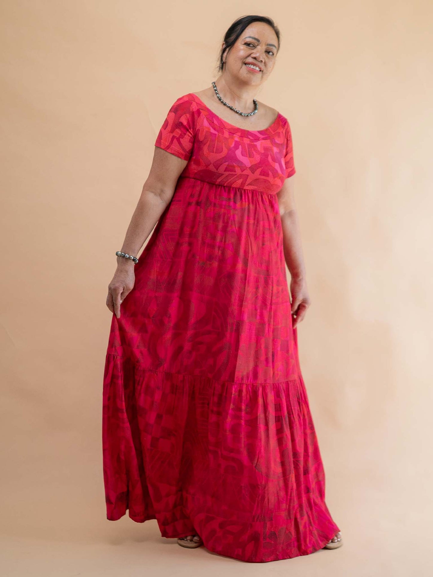 Vaine Dress -  Dark Cerise