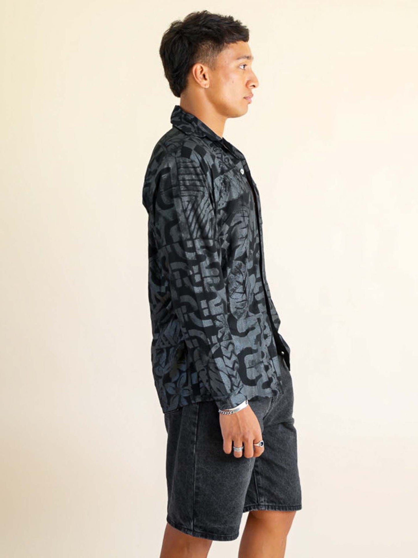 Koloa Shirt - Tahitian Black Pearl