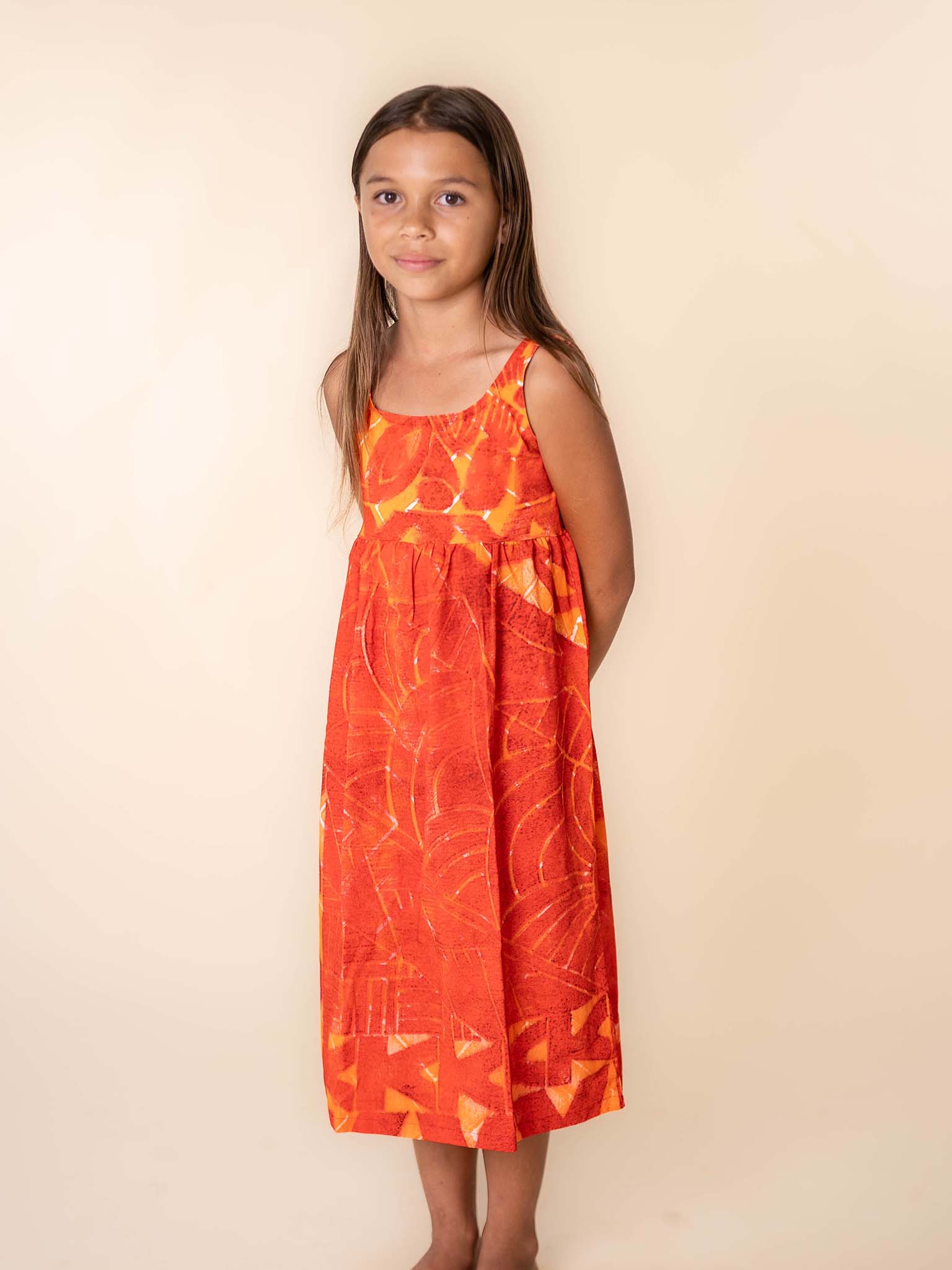 Orange Tiger Lily Dresses