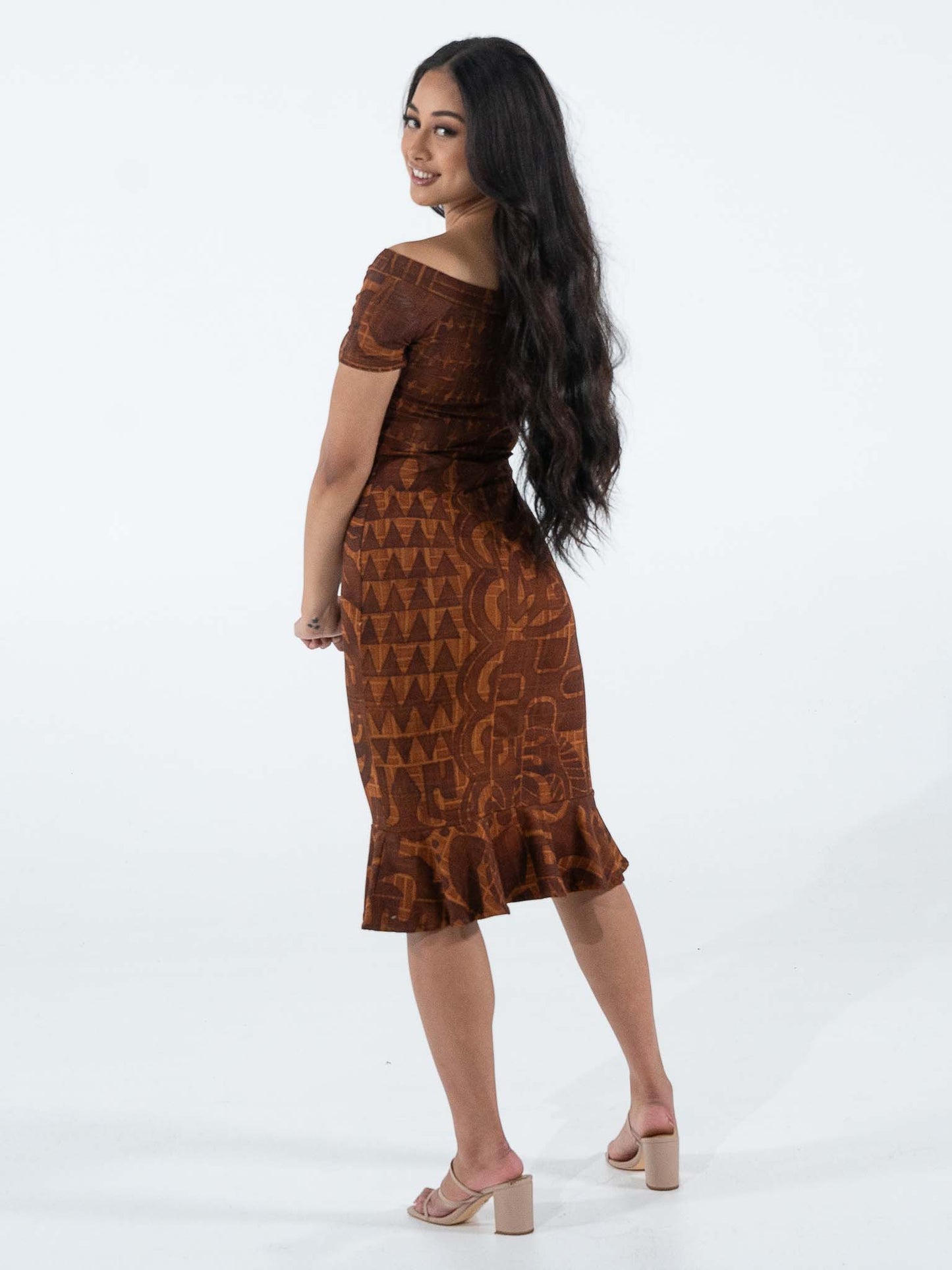 Ana Dress - Bark