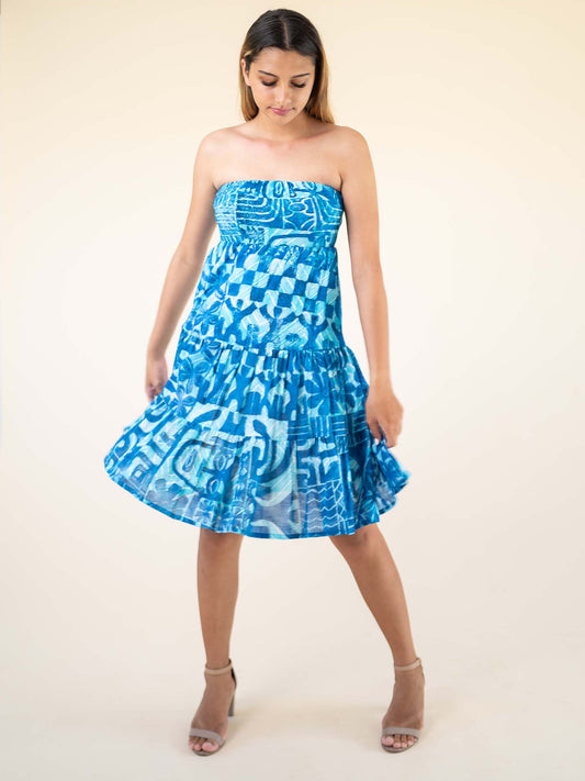 Kate Dress Mini - Ocean
