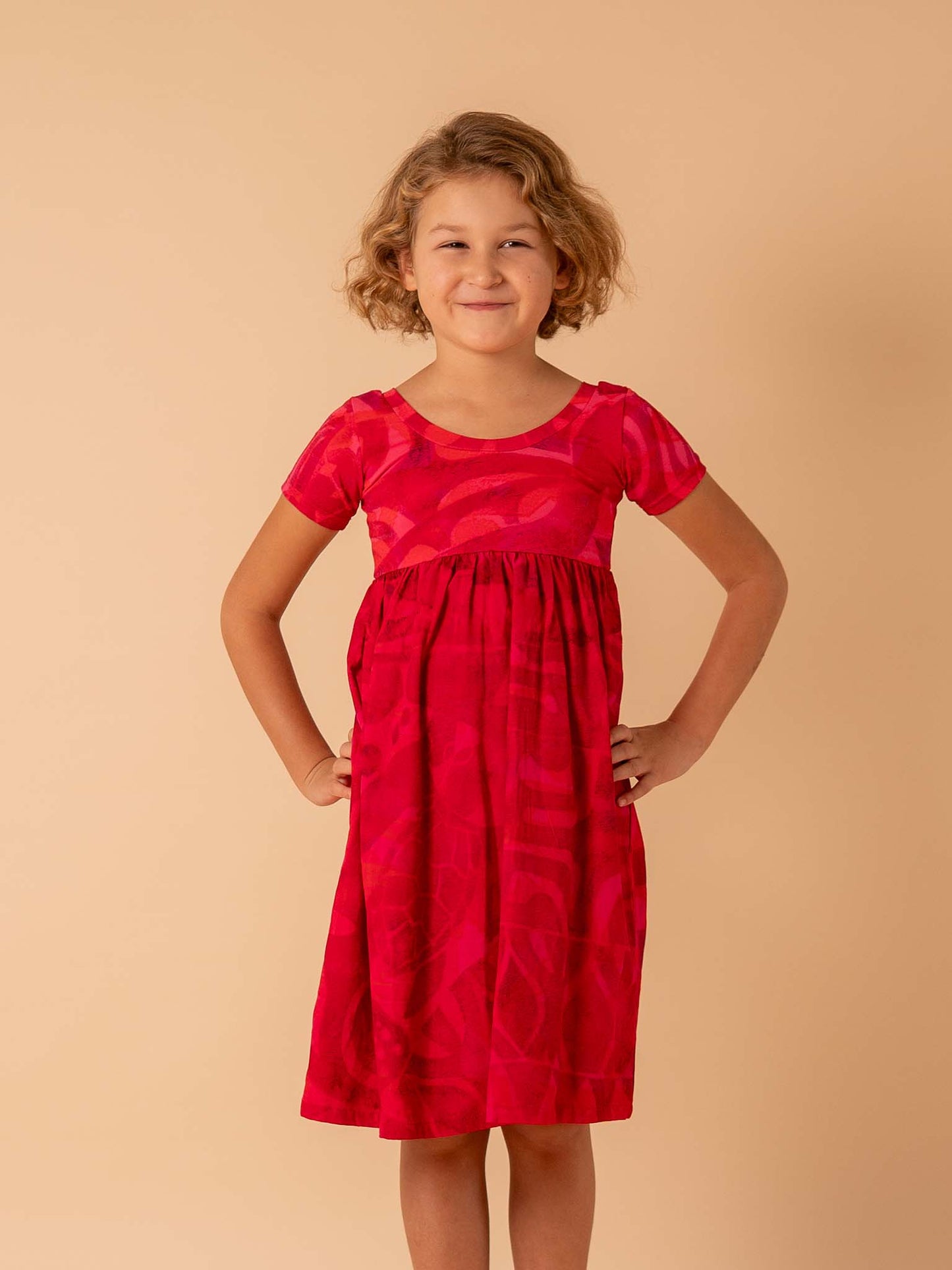Tipani Dress -  Dark Cerise