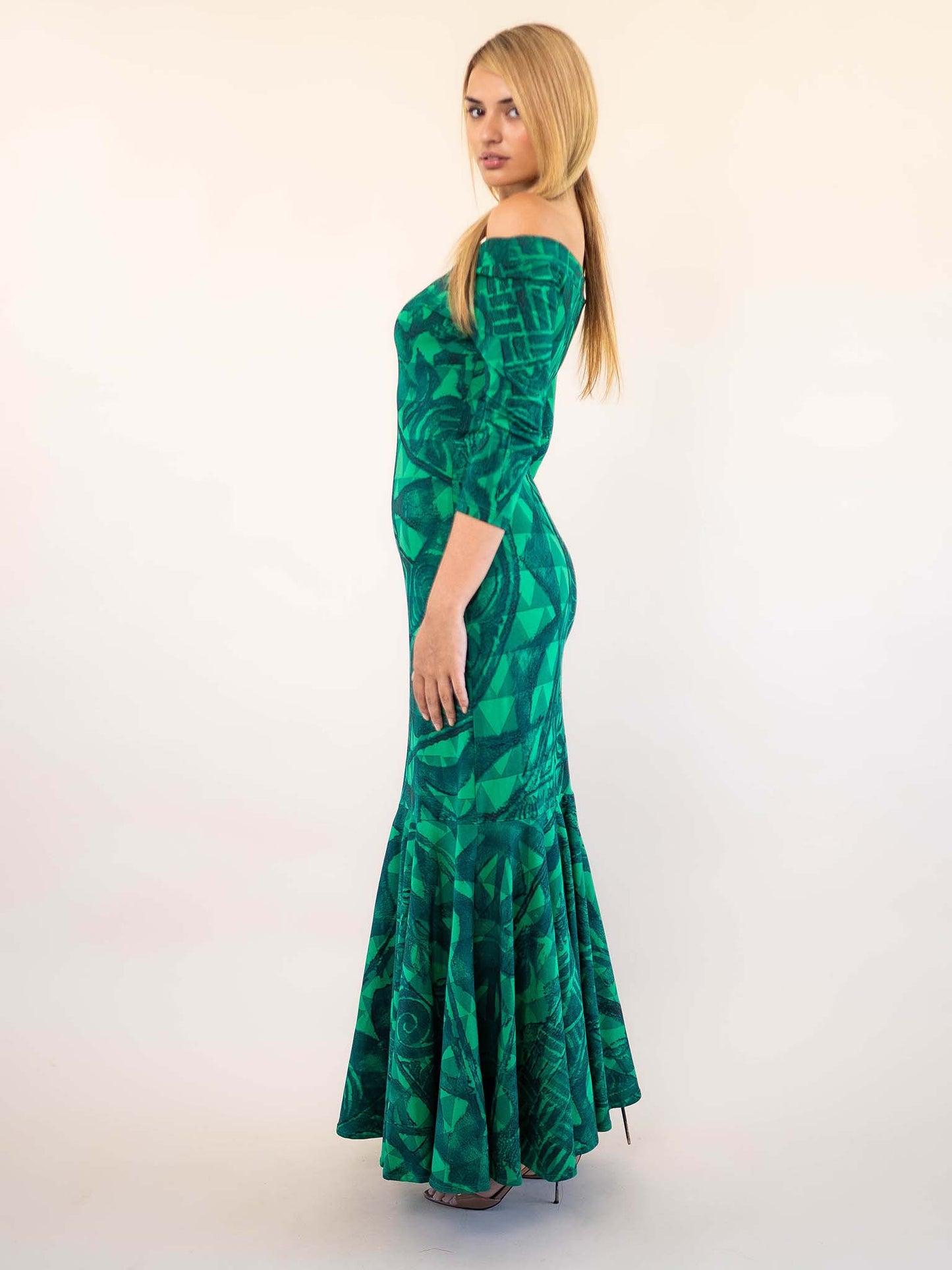 Vaihiria Dress - Emerald