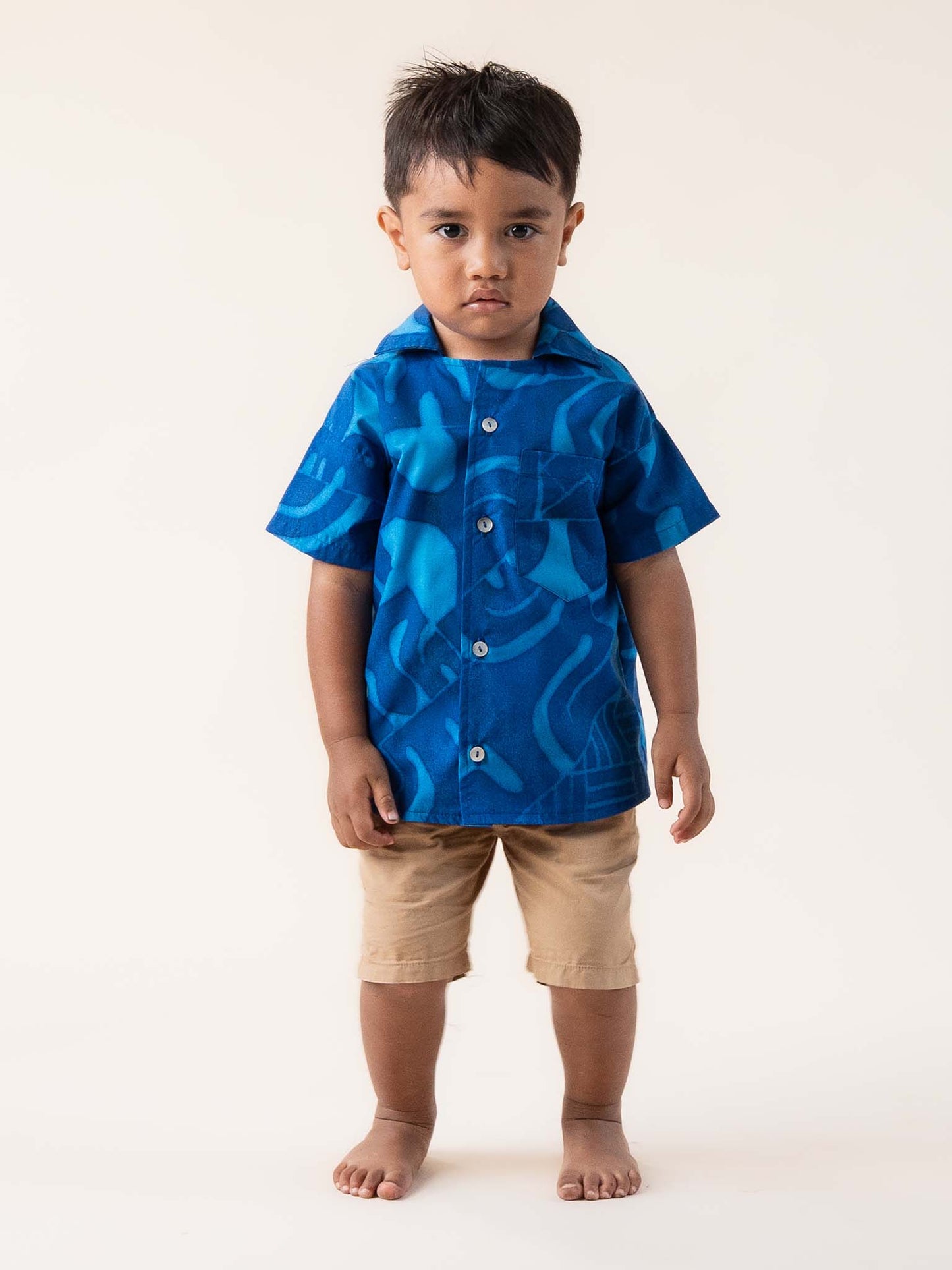 Tumu Shirt - Cobalt