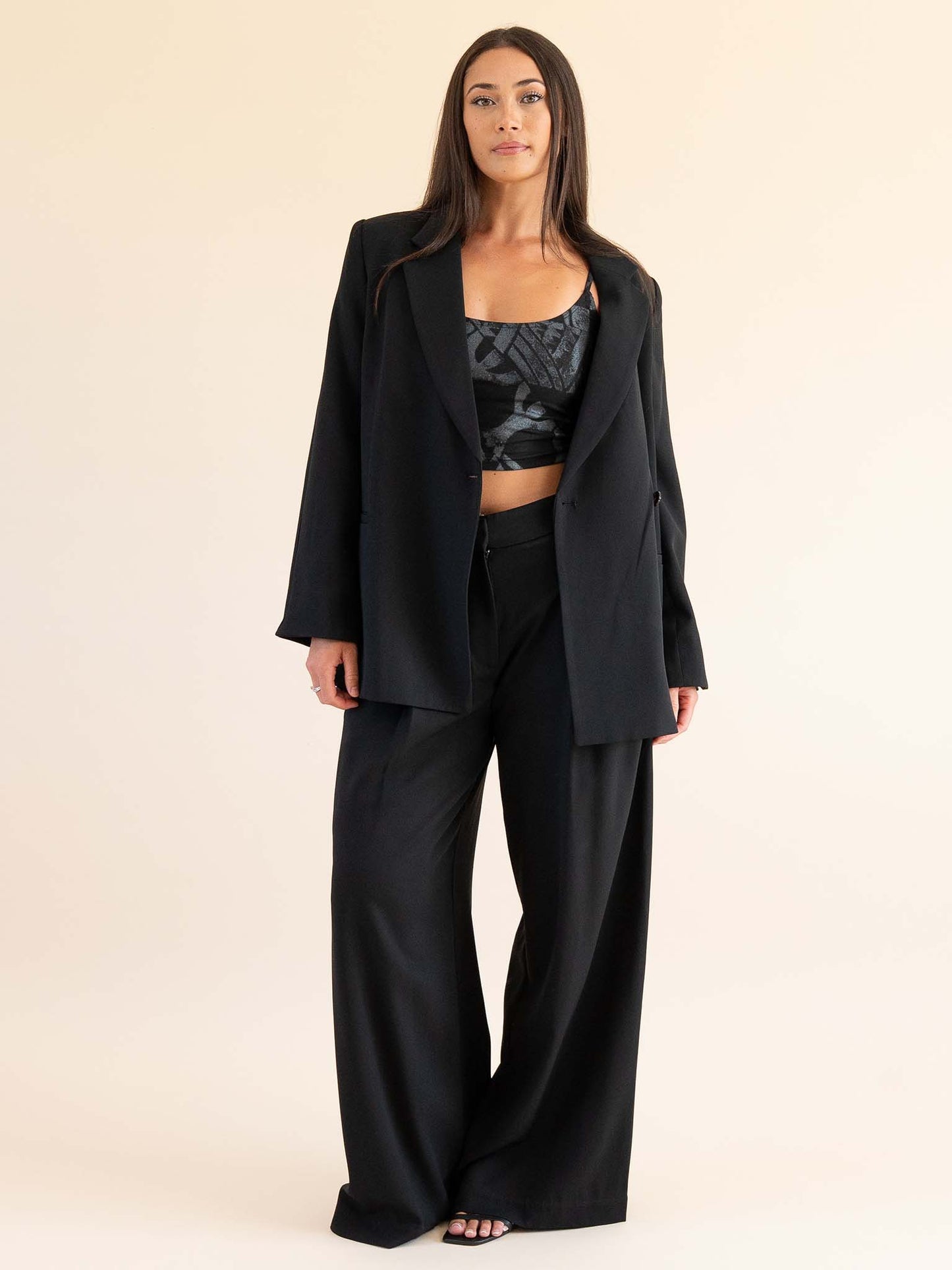 Iva Spring Blazer - Black