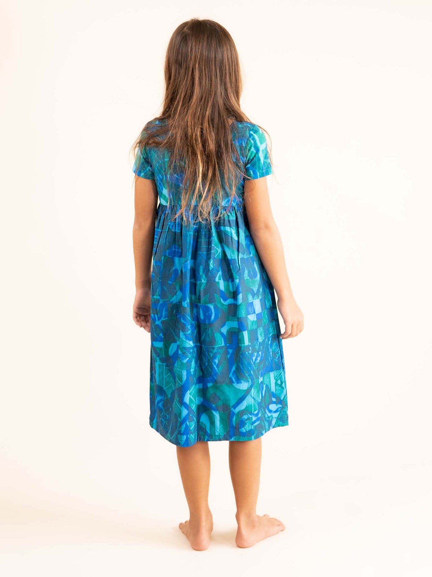 Tipani Dress - Blue Jay