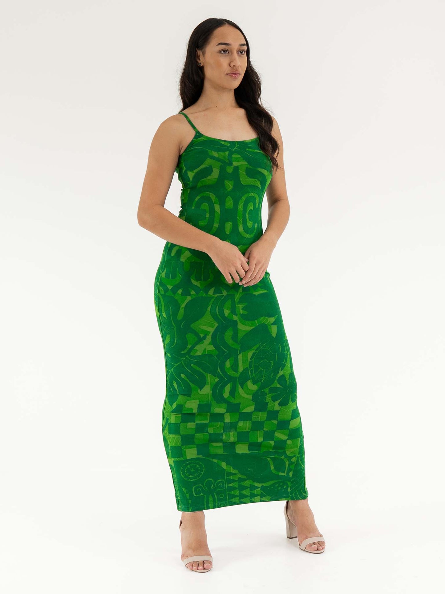 Moana Dress Long - Forest