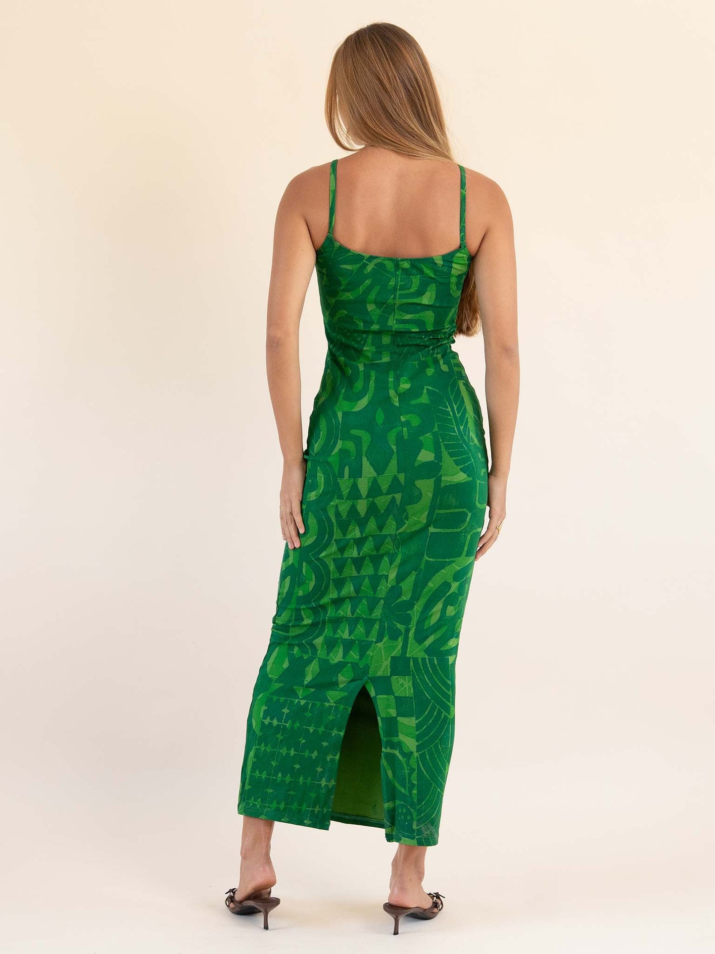 Moana Dress Long - Forest