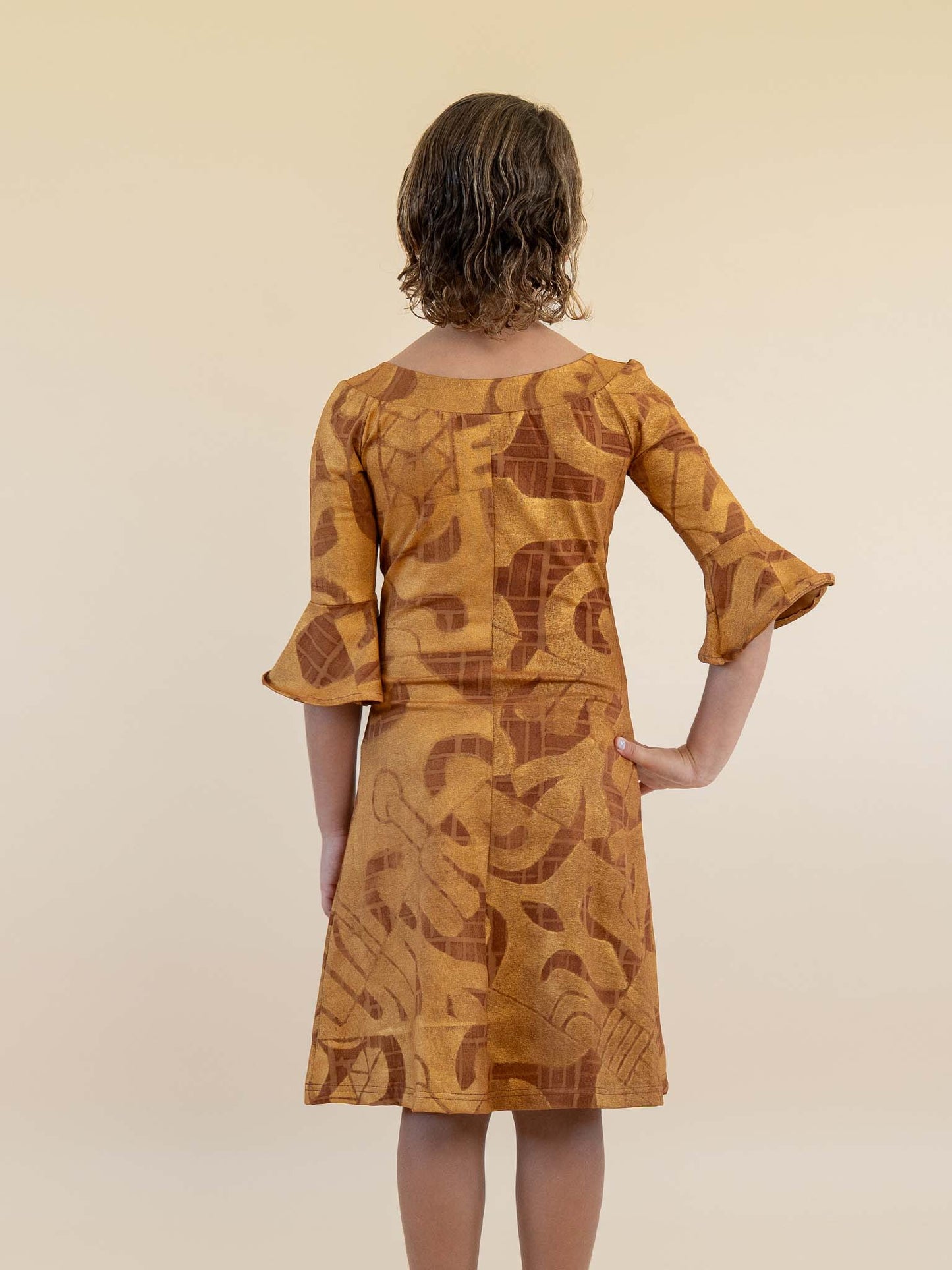 Kaute Dress - Bronze