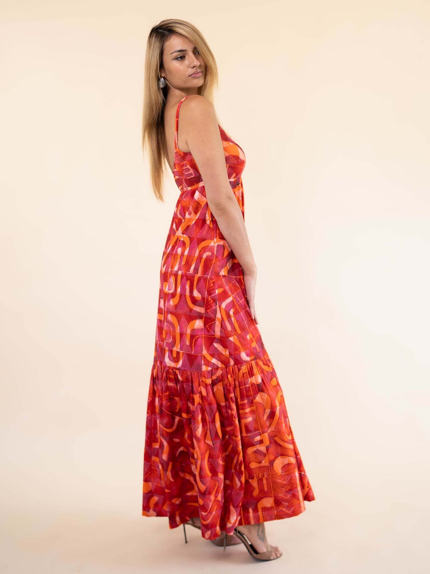 Tamua Dress - Flamboyant