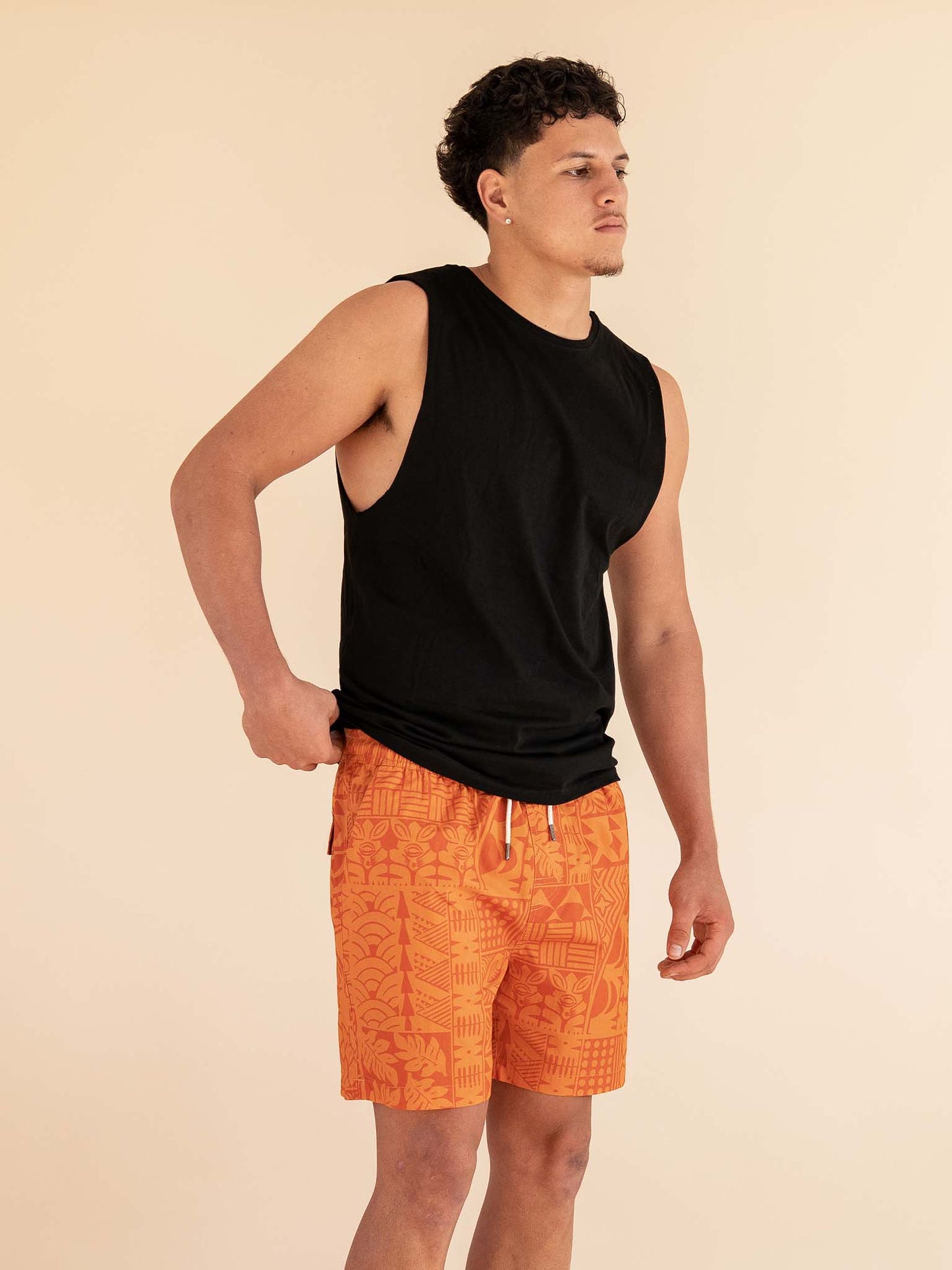 Avaiki Shorts - Rust