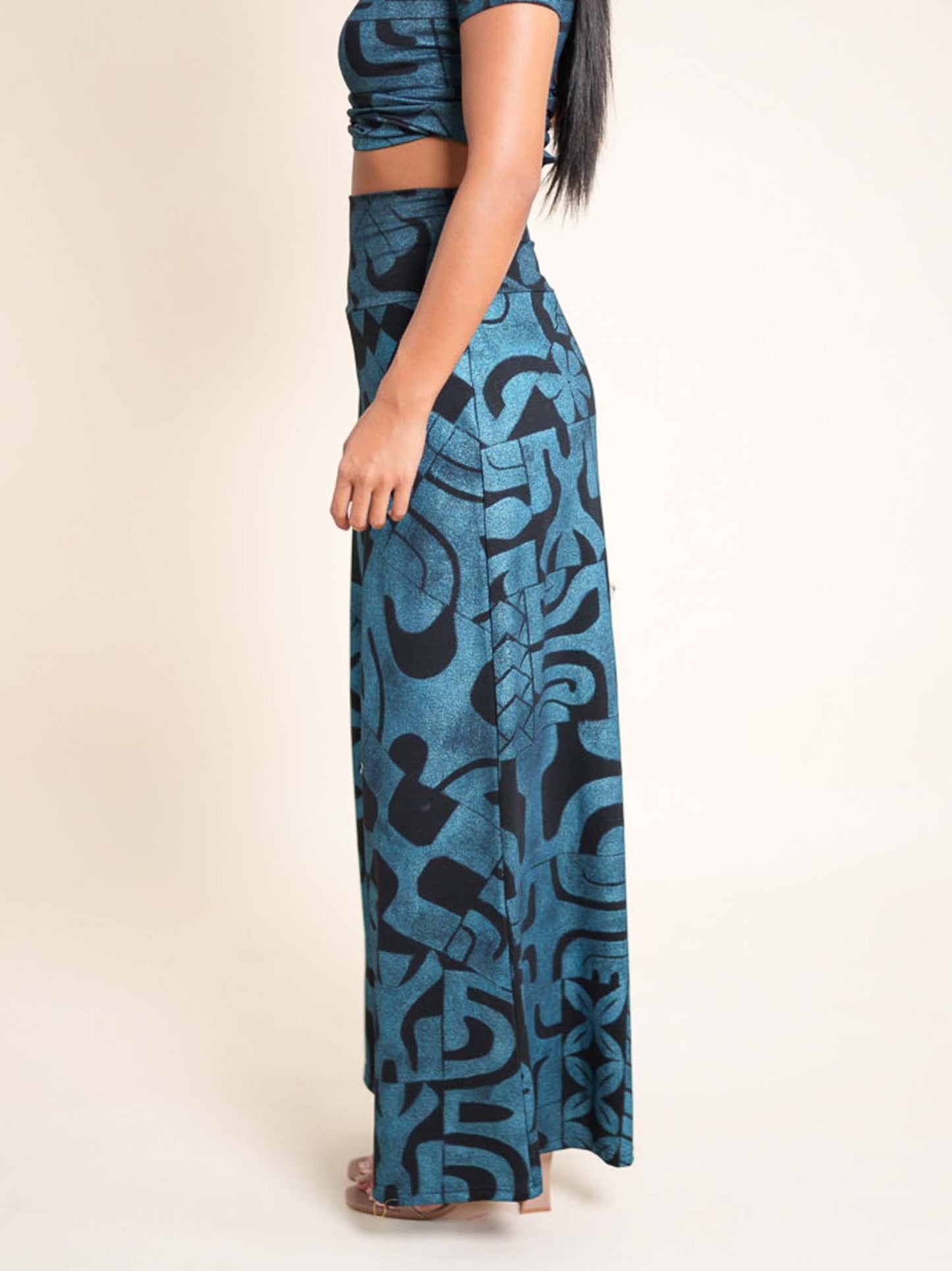 Lydia Pants - Turquoise Pearl