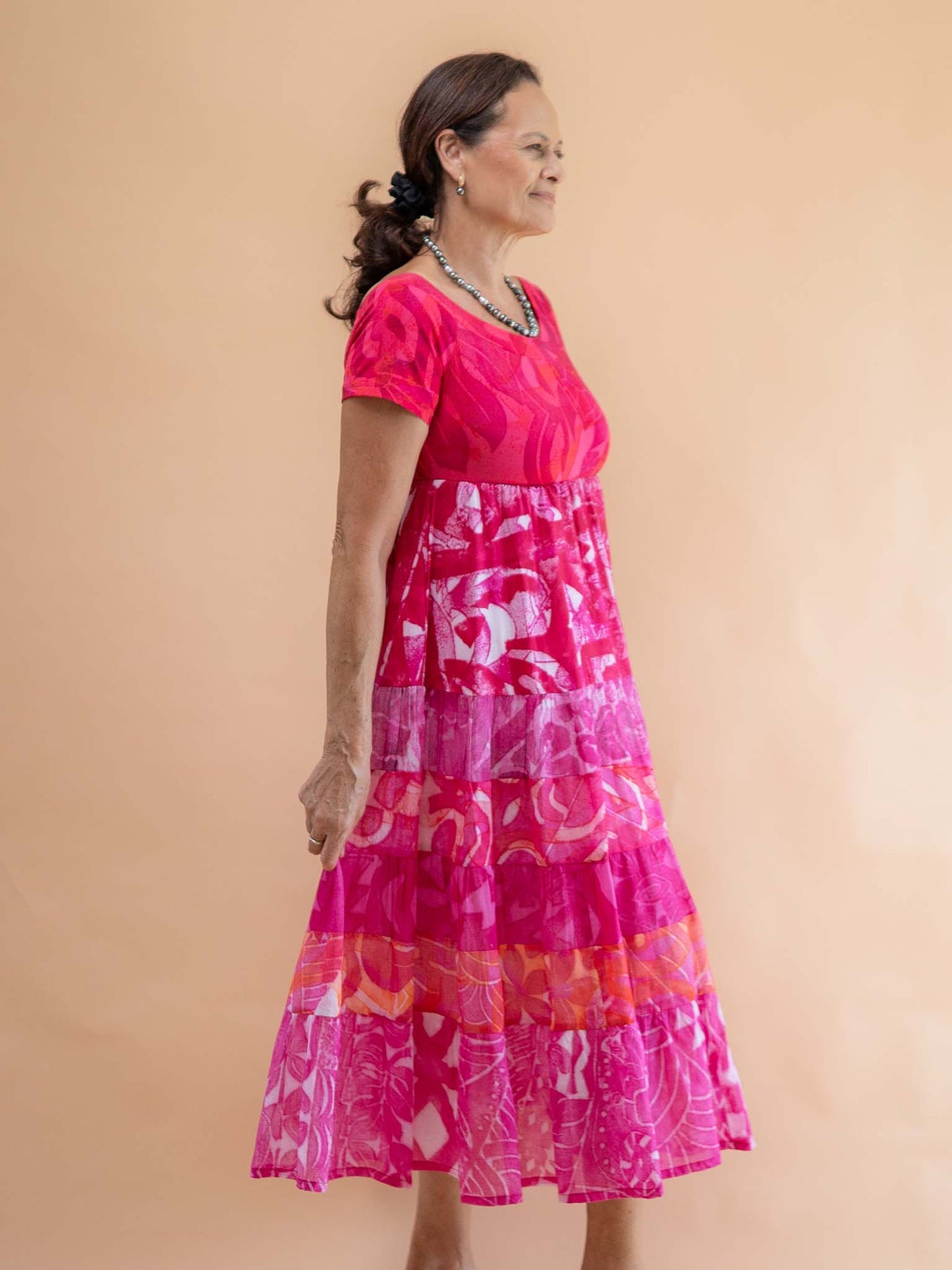 Tiare Dress -  Dark Cerise