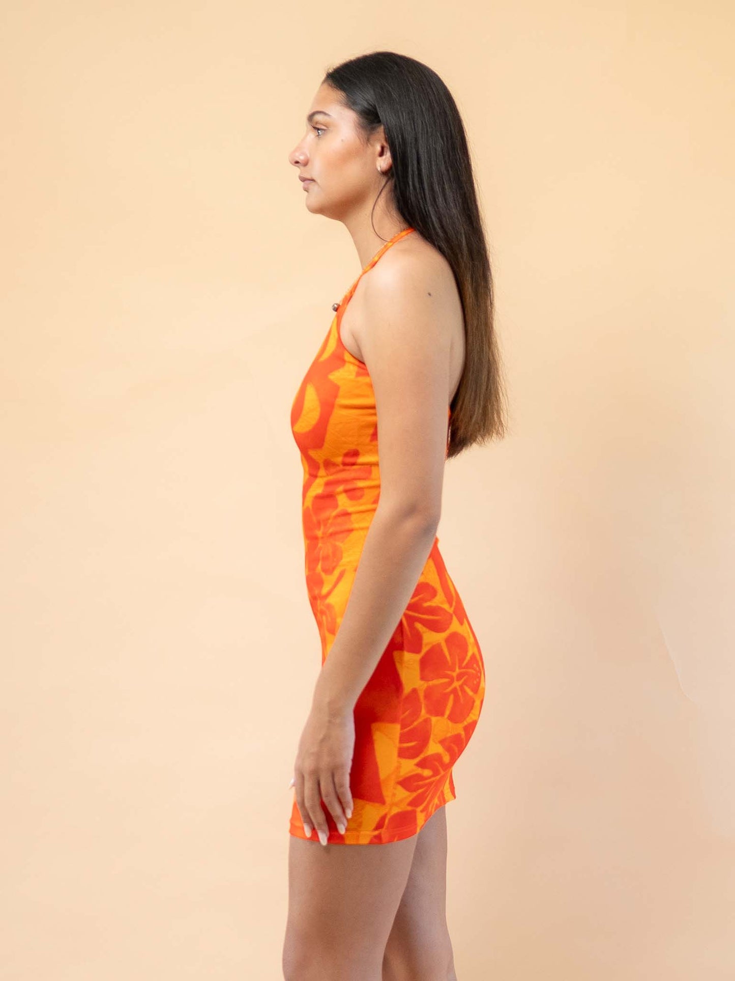 Terii Mini Dress  - Tangerine