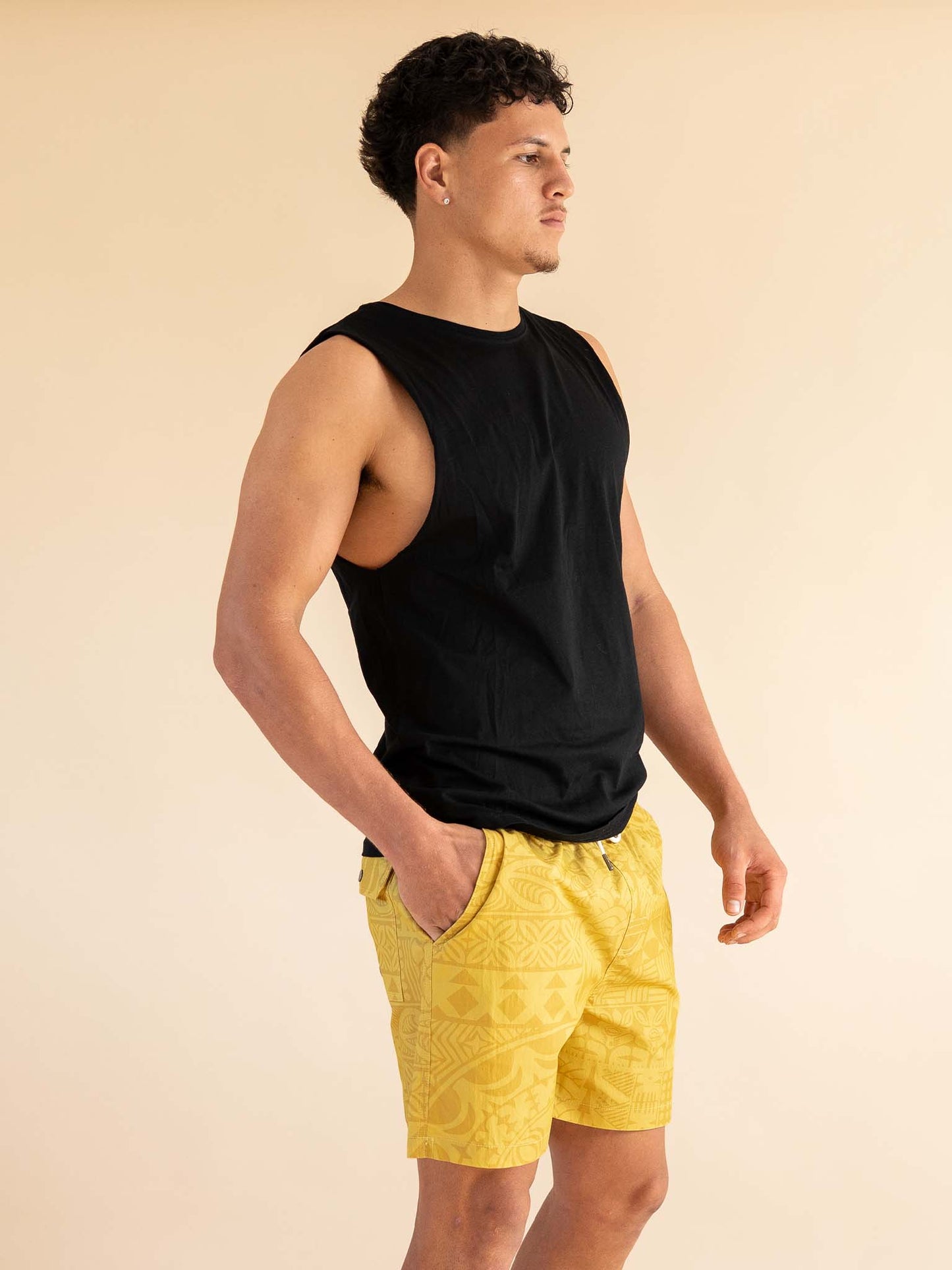 Avaiki Shorts - Mustard