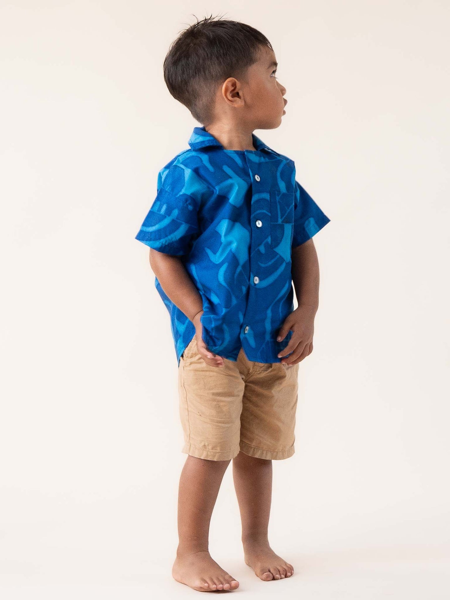 Tumu Shirt - Cobalt