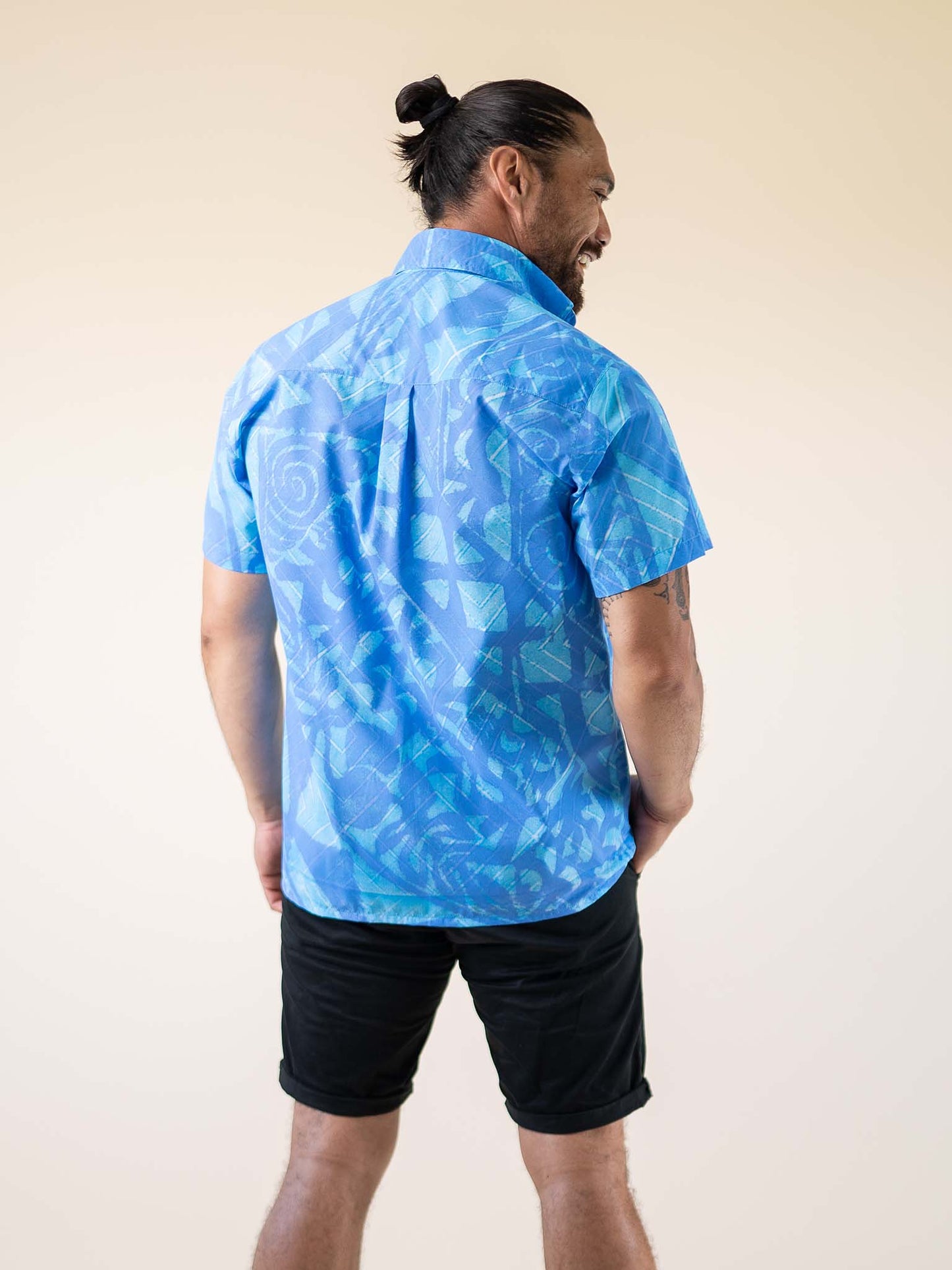 Taputu Shirt - Lagoon