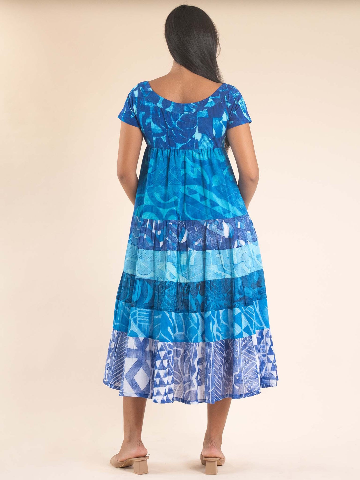 Tiare Dress - Cobalt